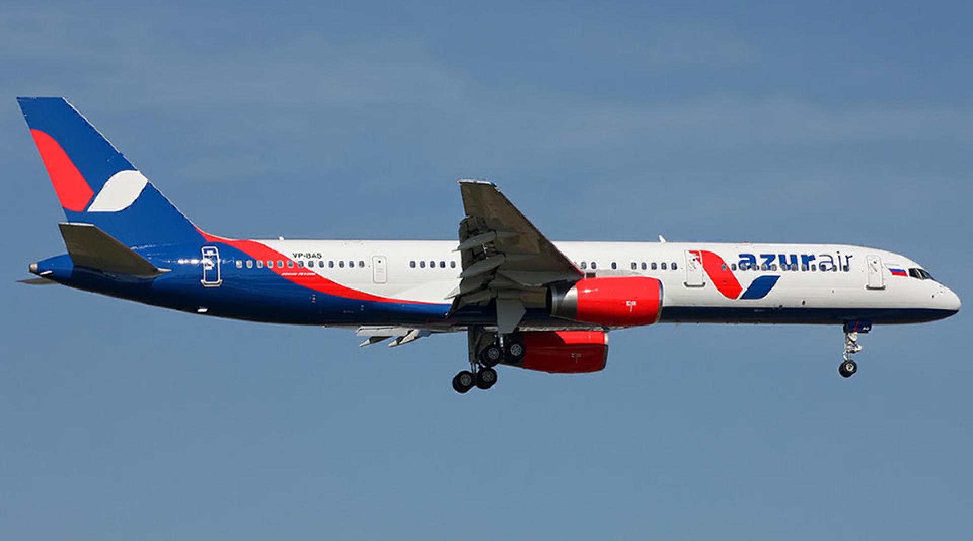 俄罗斯蓝色航空一架波音757-200客机。（档案照）