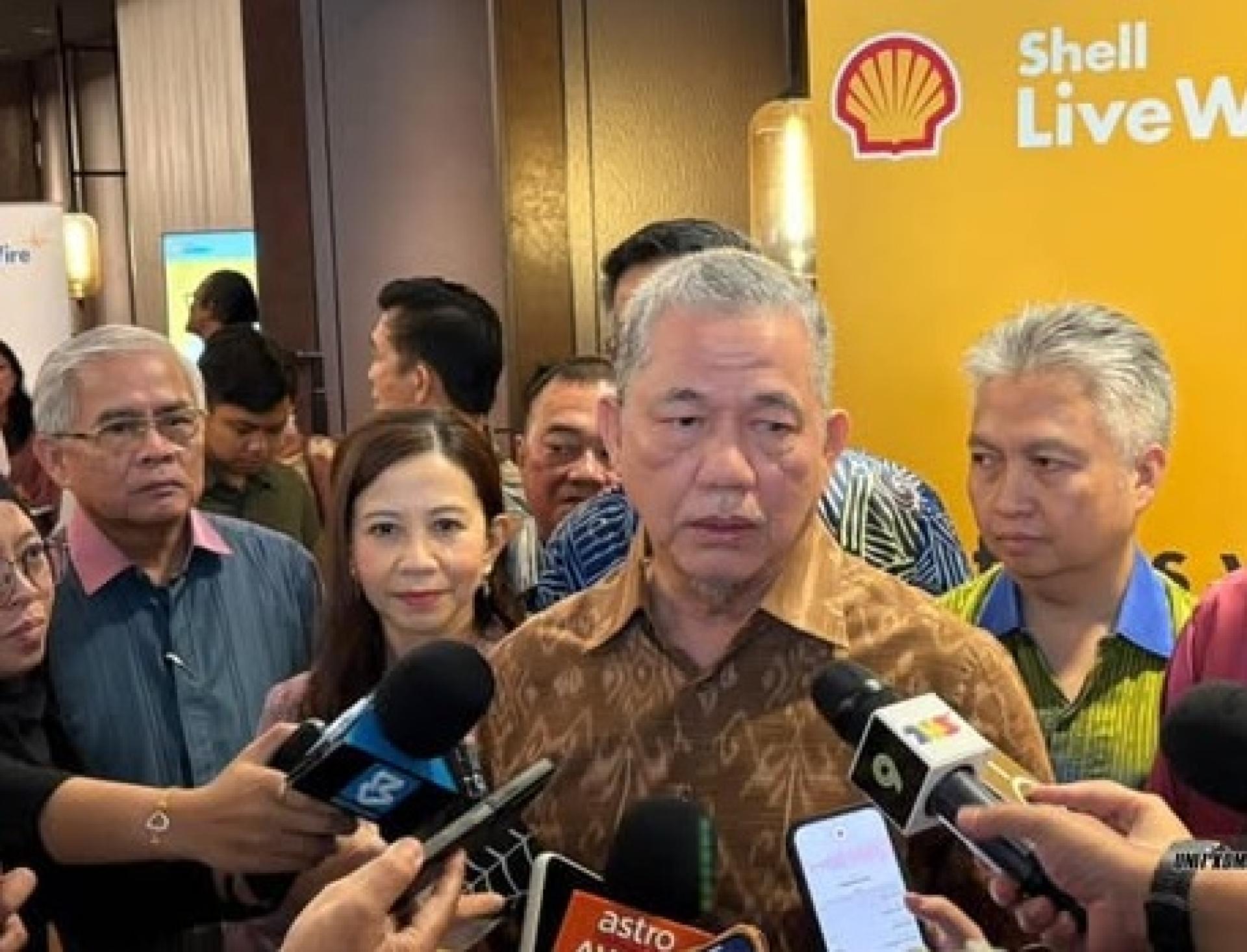 副首相拿督阿玛法迪拉尤索受访一瞥。