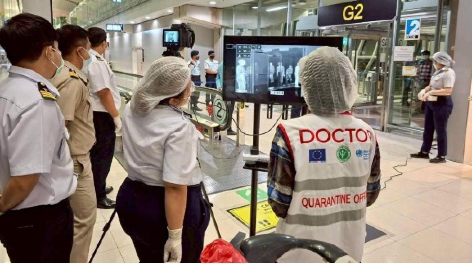 泰国多个观光景点有大量印度游客，泰国当局因此加强疾病监控。