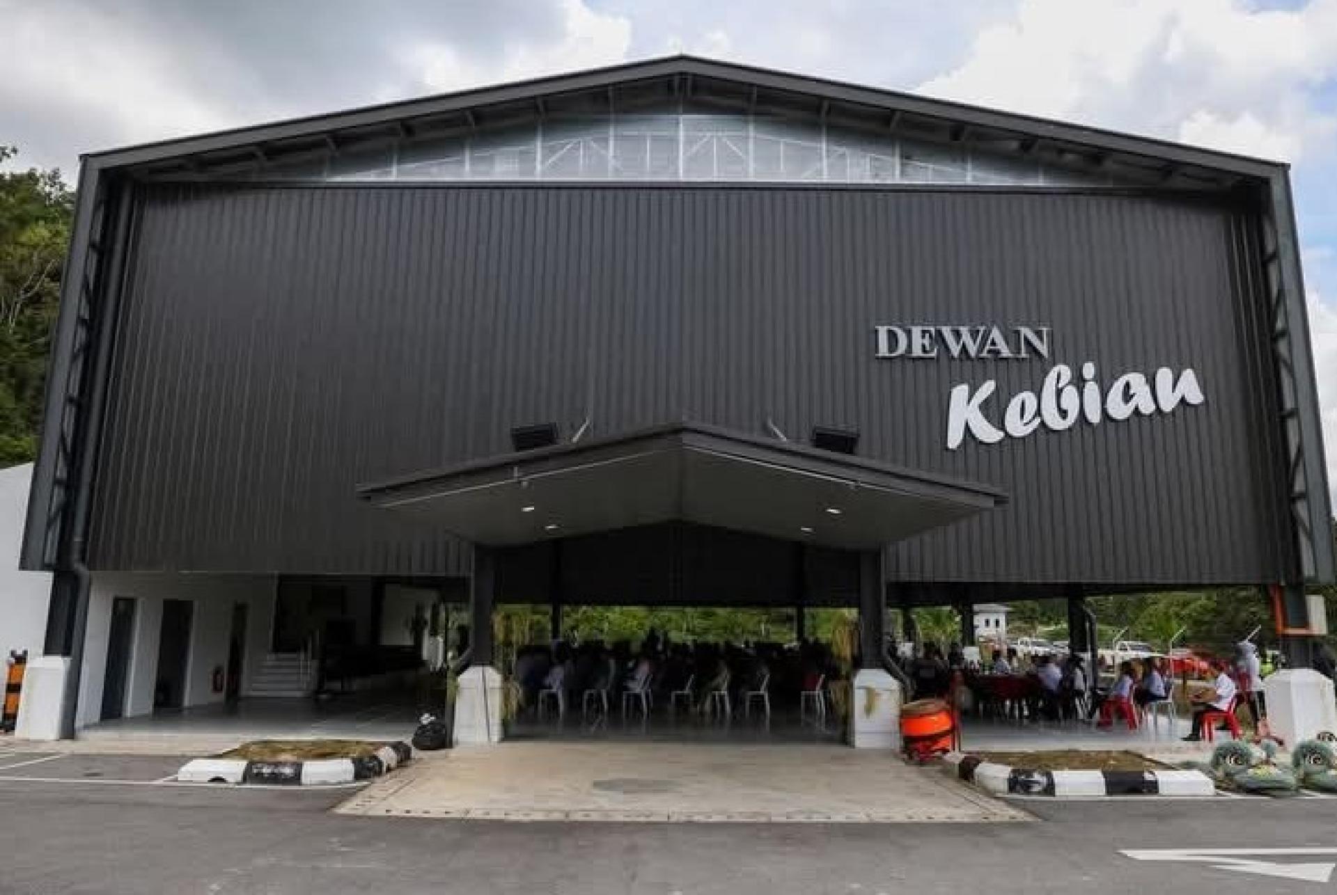 新落成的桑镇Kebiau礼堂。