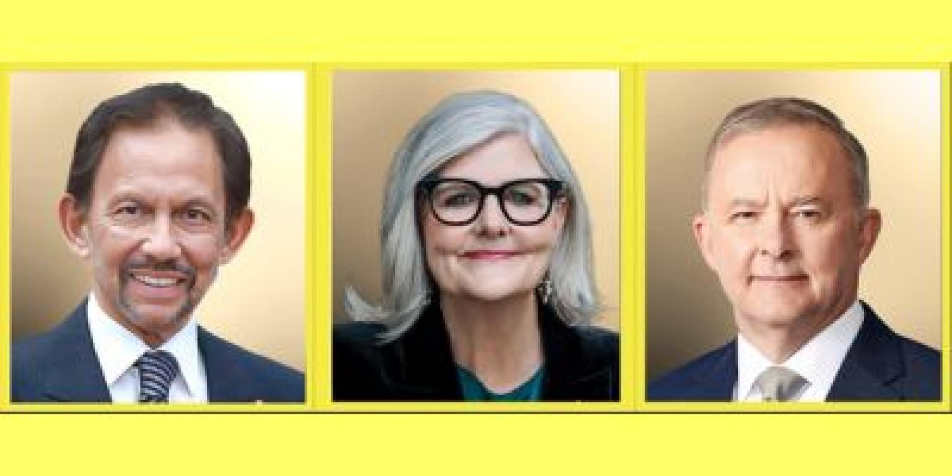 苏丹致贺电予澳大利亚联邦总督萨曼莎乔伊莫斯廷及澳大利亚总理安东尼阿尔巴尼