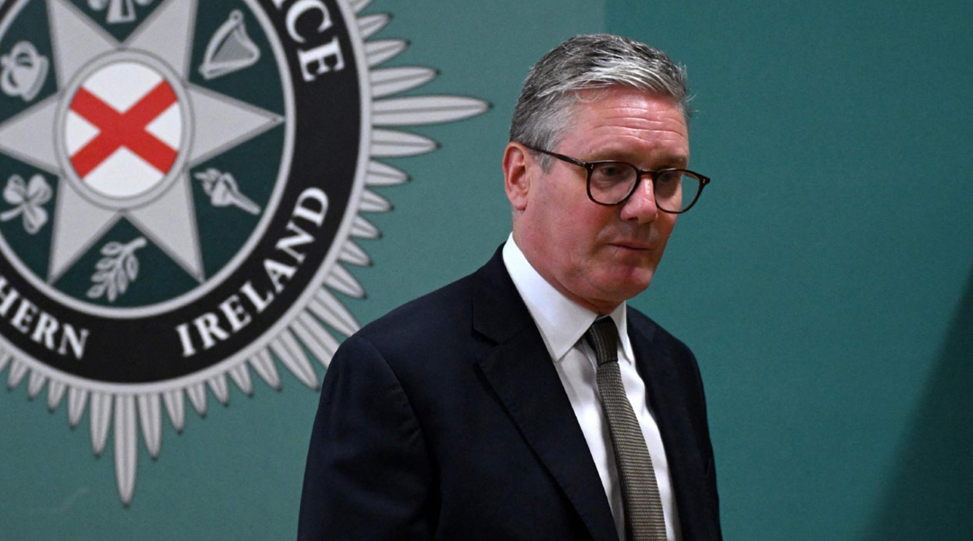 斯塔默此次中国之行是英国首相8年来首次访华。（档案照）