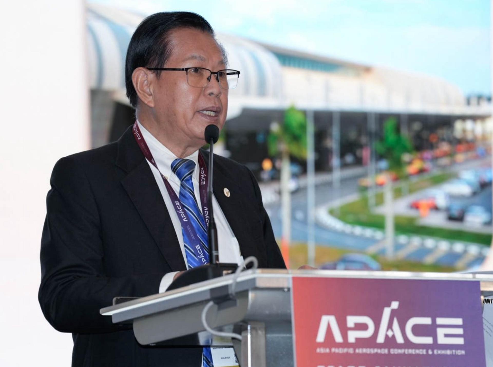 拿督斯里李景胜发言一瞥。