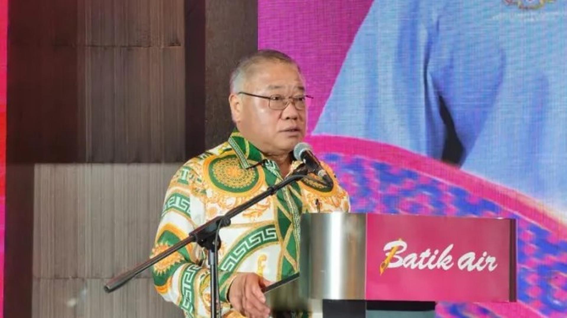 张庆信出席2026年1月27日在吉隆坡举行的旅游马来西亚与峇迪航空合作备忘录签署仪式。