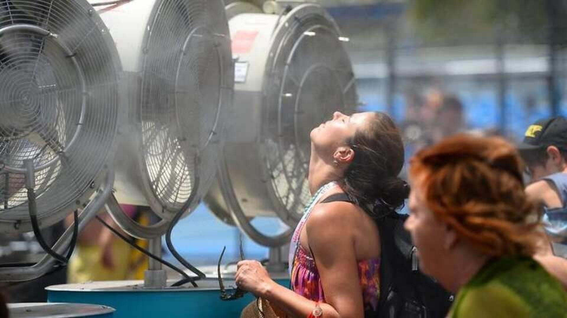 澳洲东南部热到受不了。