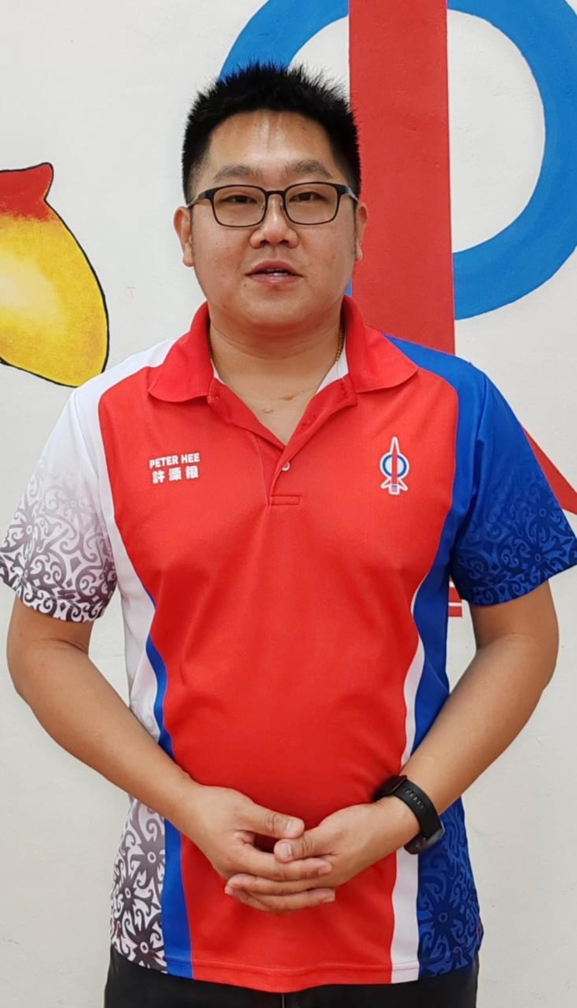 砂行动党社青团团长兼砂行动党美里支部主席许溧根。