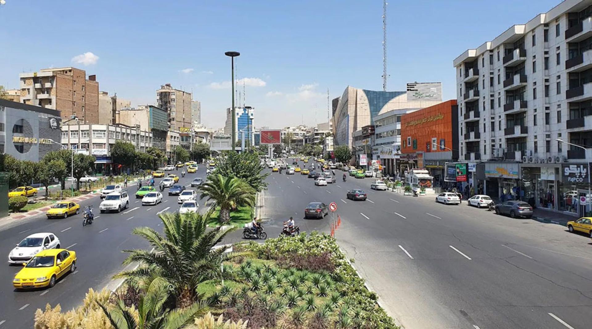 德黑兰市区风貌。