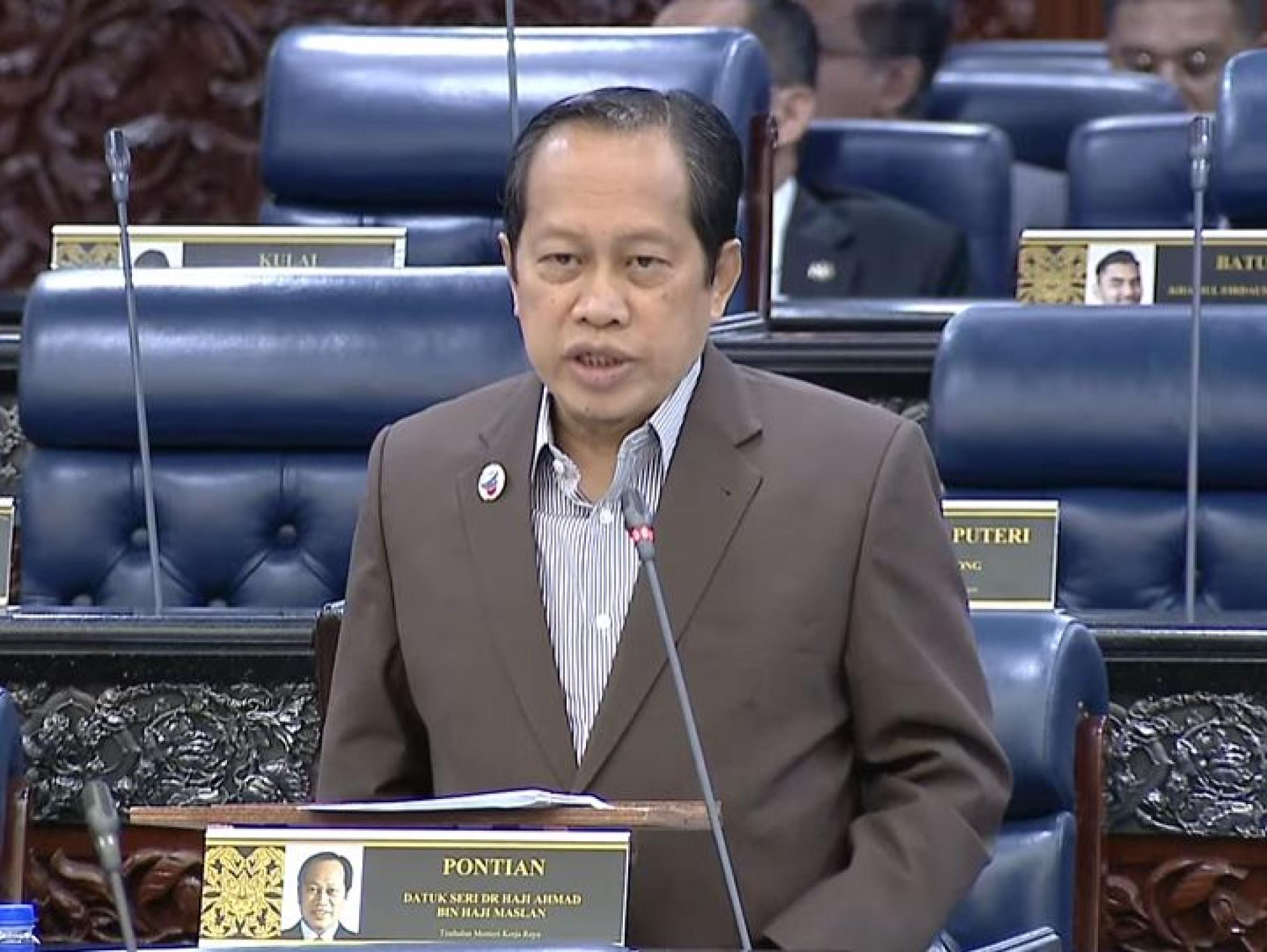 阿末马斯兰：政府在2025年拨款29亿6000万令吉，来维修联邦公路。