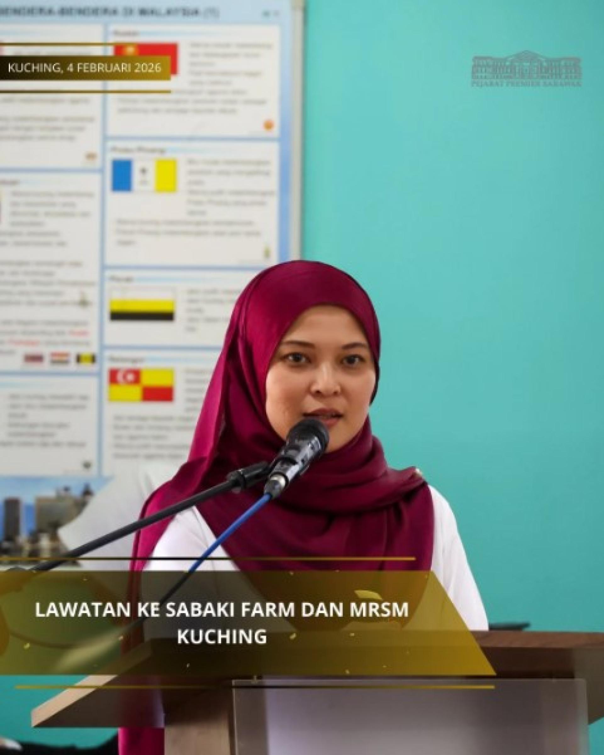 Norjihan发表讲话。