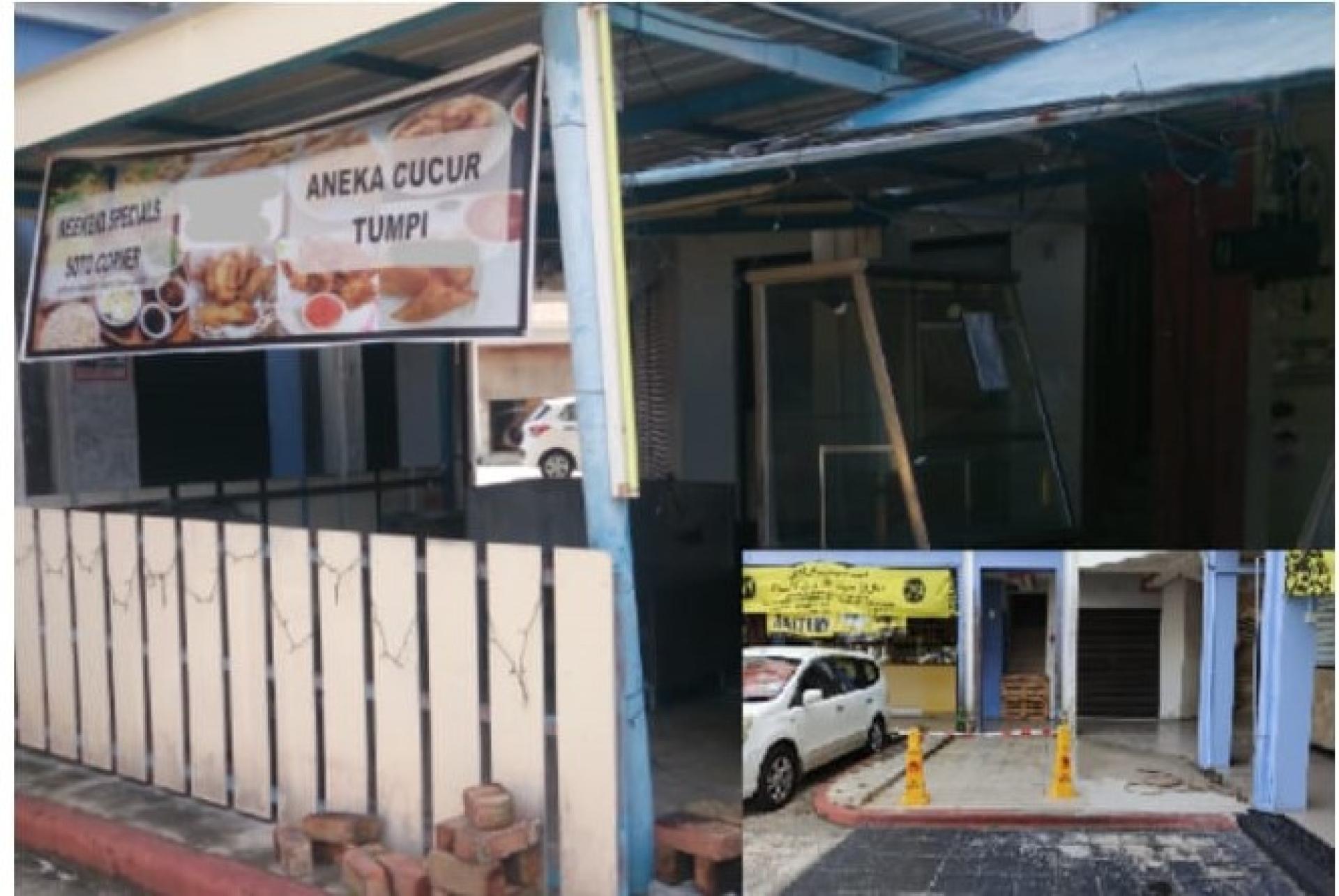 违规者在未经许可的食品摊位营业