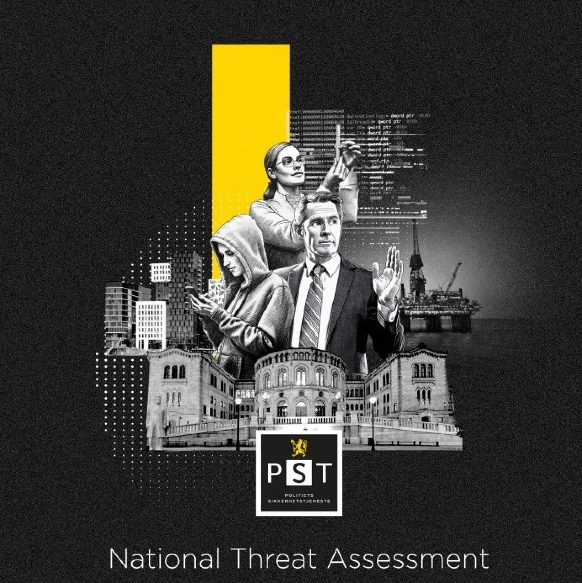 挪威发布国家威胁评估报告。图为报告封面。