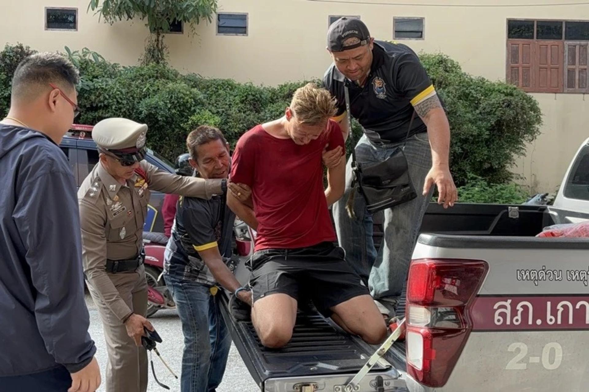 挪威籍嫌犯遭到警方逮捕扣留。