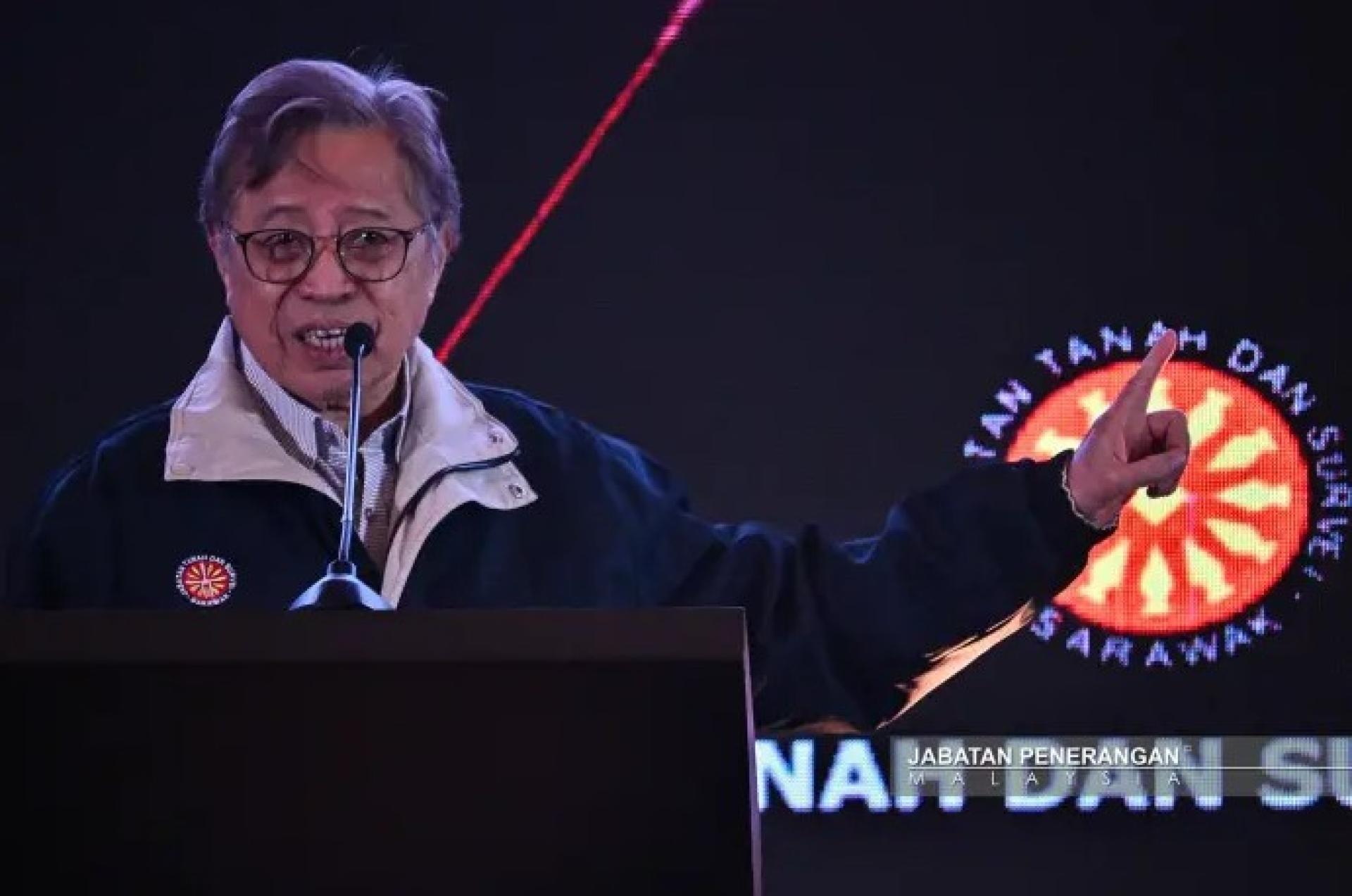 阿邦佐哈里于2026年2月9日在LANDAS峰会上发言。