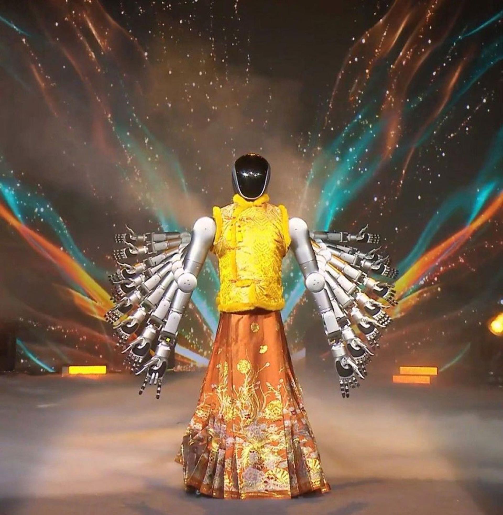 中国许多地方的不同活动也找机械人表演助兴。