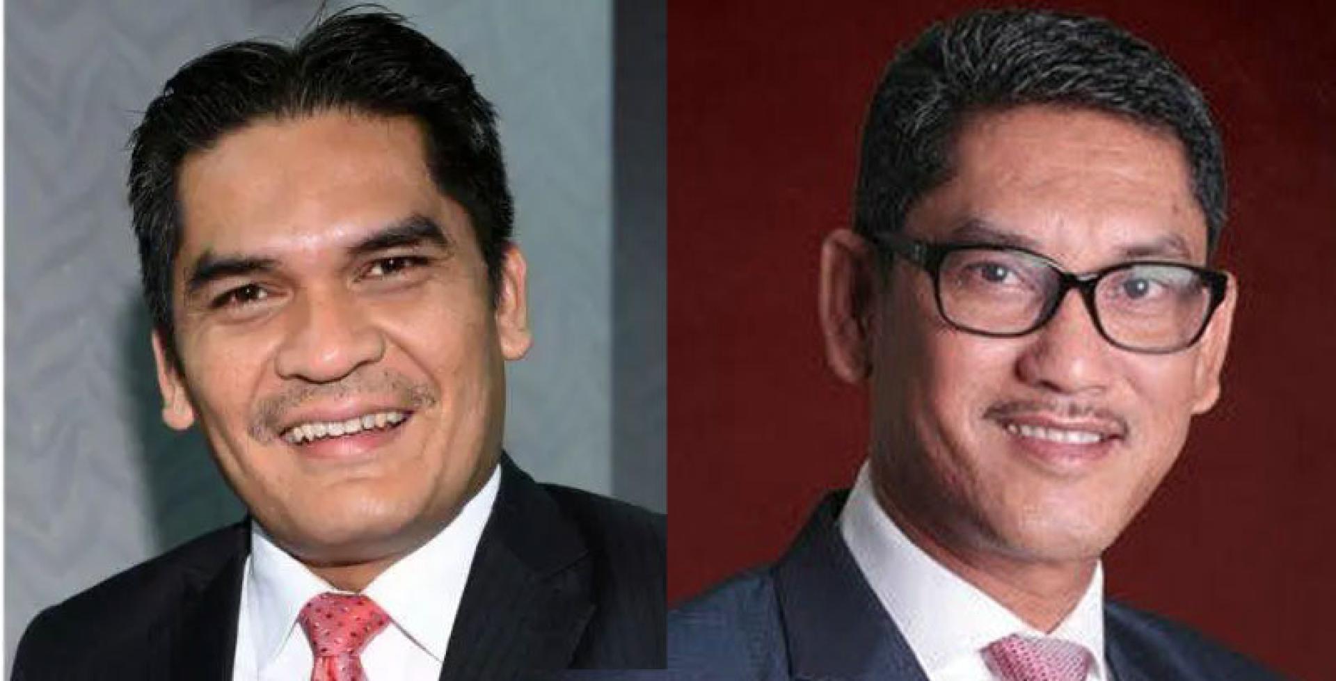 慕尤丁宣布，莫哈末拉兹（左图）与阿末法依沙（右图）暂代署理主席职务。