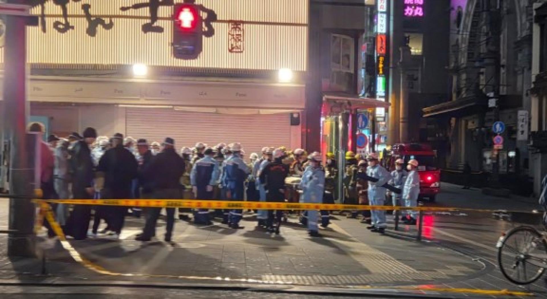 警方封锁事发现场。