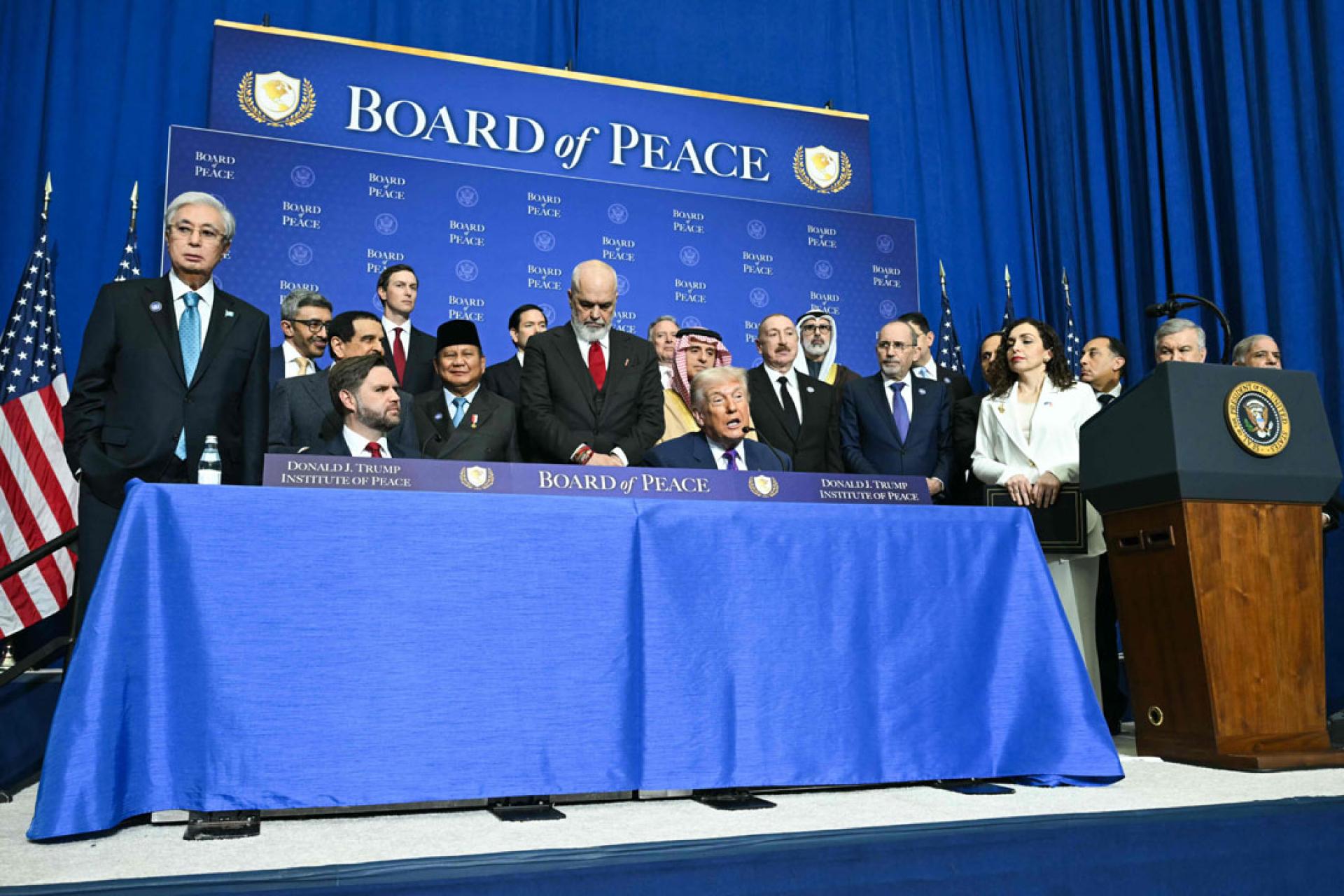 特朗普称和平委员会是“前所未有、具权力与声望的委员会”。