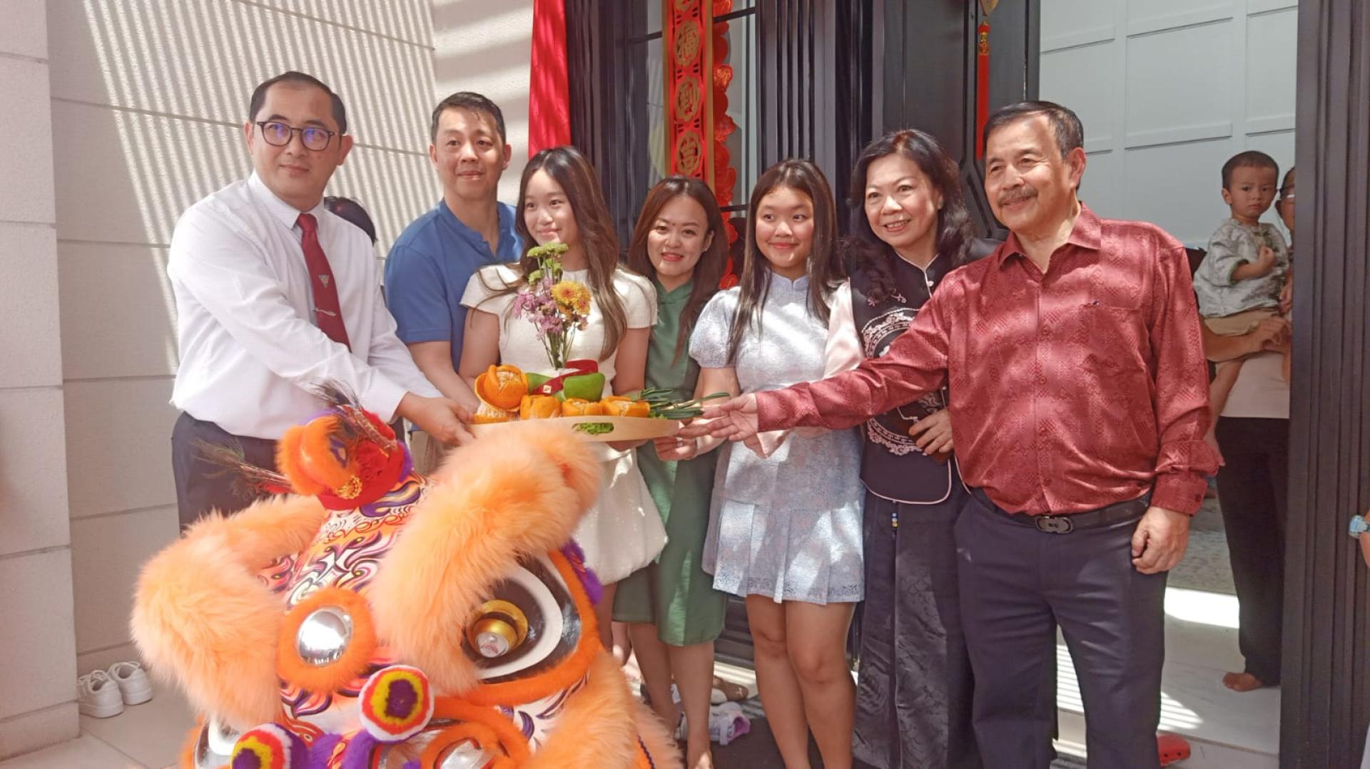 汶中董事廖添顺利移交聚宝盆予林登财合家