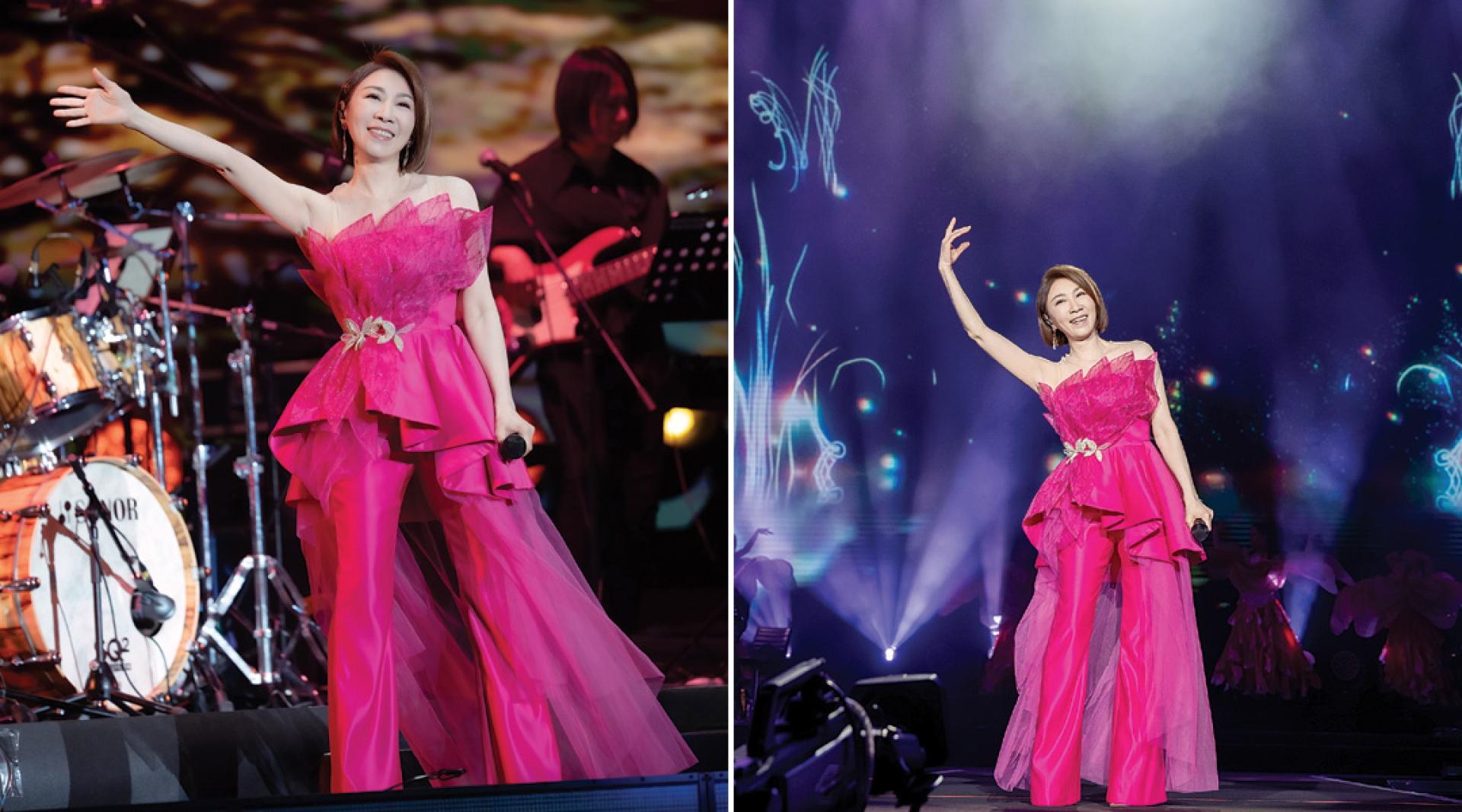 李翊君把演唱会打造成同乐会唱歌给大马歌迷听，还特别为这次的演唱会设计了专属的歌单。