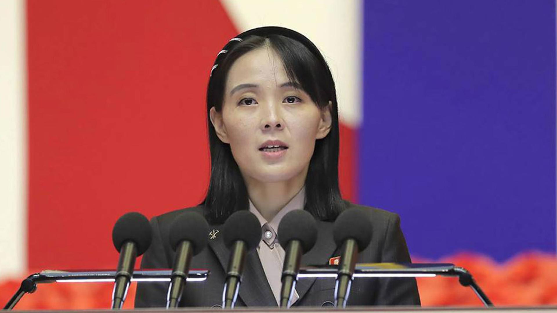 金与正（图）一直以来是金正恩最亲近的左右手之一，也是朝鲜政府中最具影响力的女性之一。