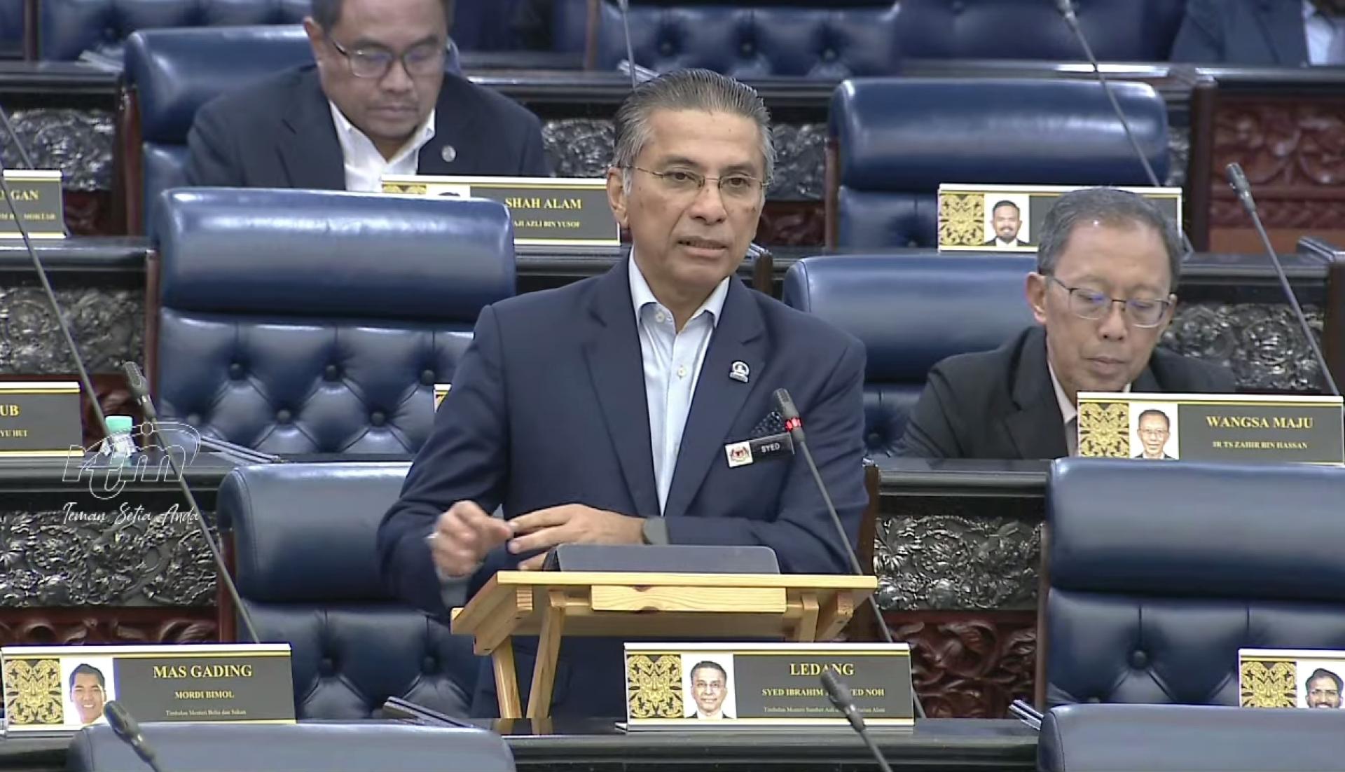 天然资源及环境永续部副部长赛依布拉欣。