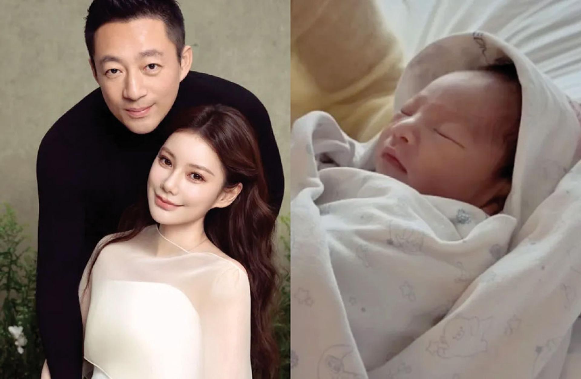 汪小菲和马筱梅喜获麟儿。