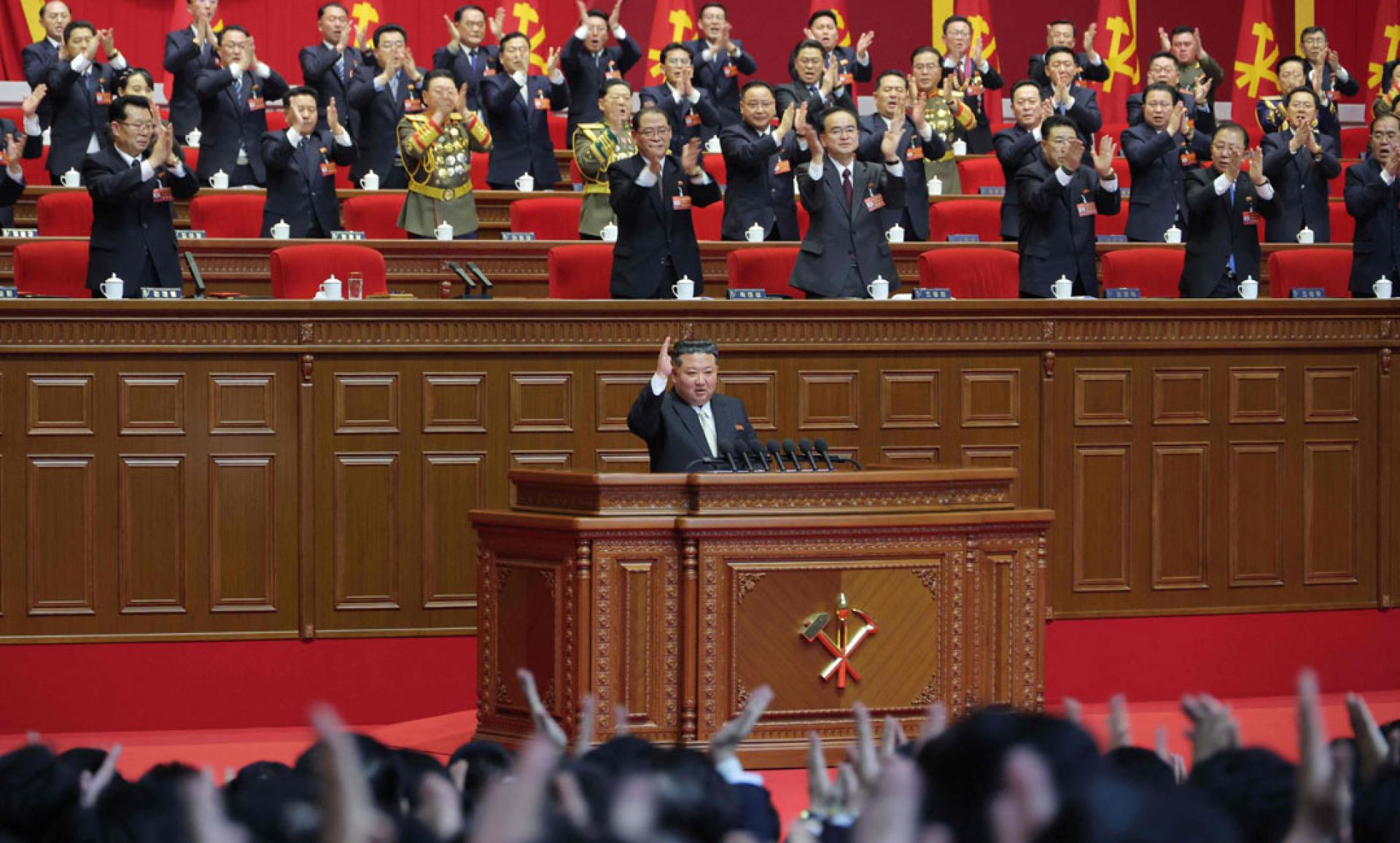 金正恩表明朝鲜与韩国没有任何关系。