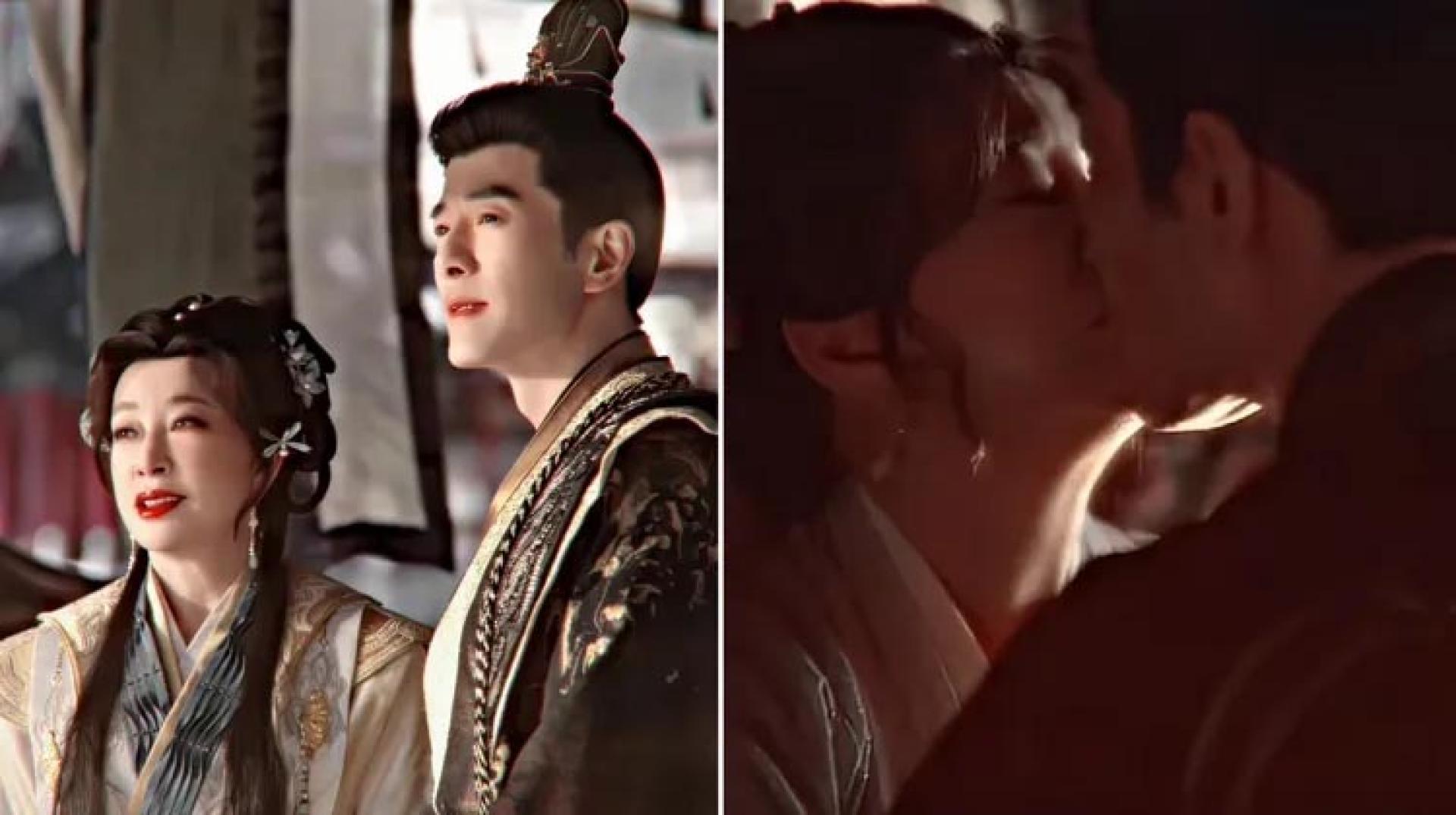 跟刘晓庆拍吻戏被笑，男主角按赞炎上。