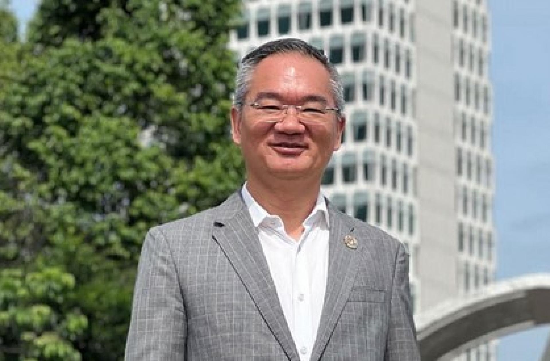 民主行动党全国组织秘书兼党鞭邱培栋。