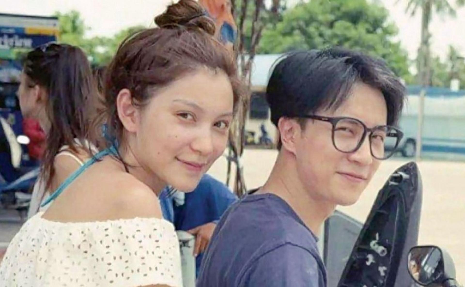 薛之谦与李雨桐旧照。