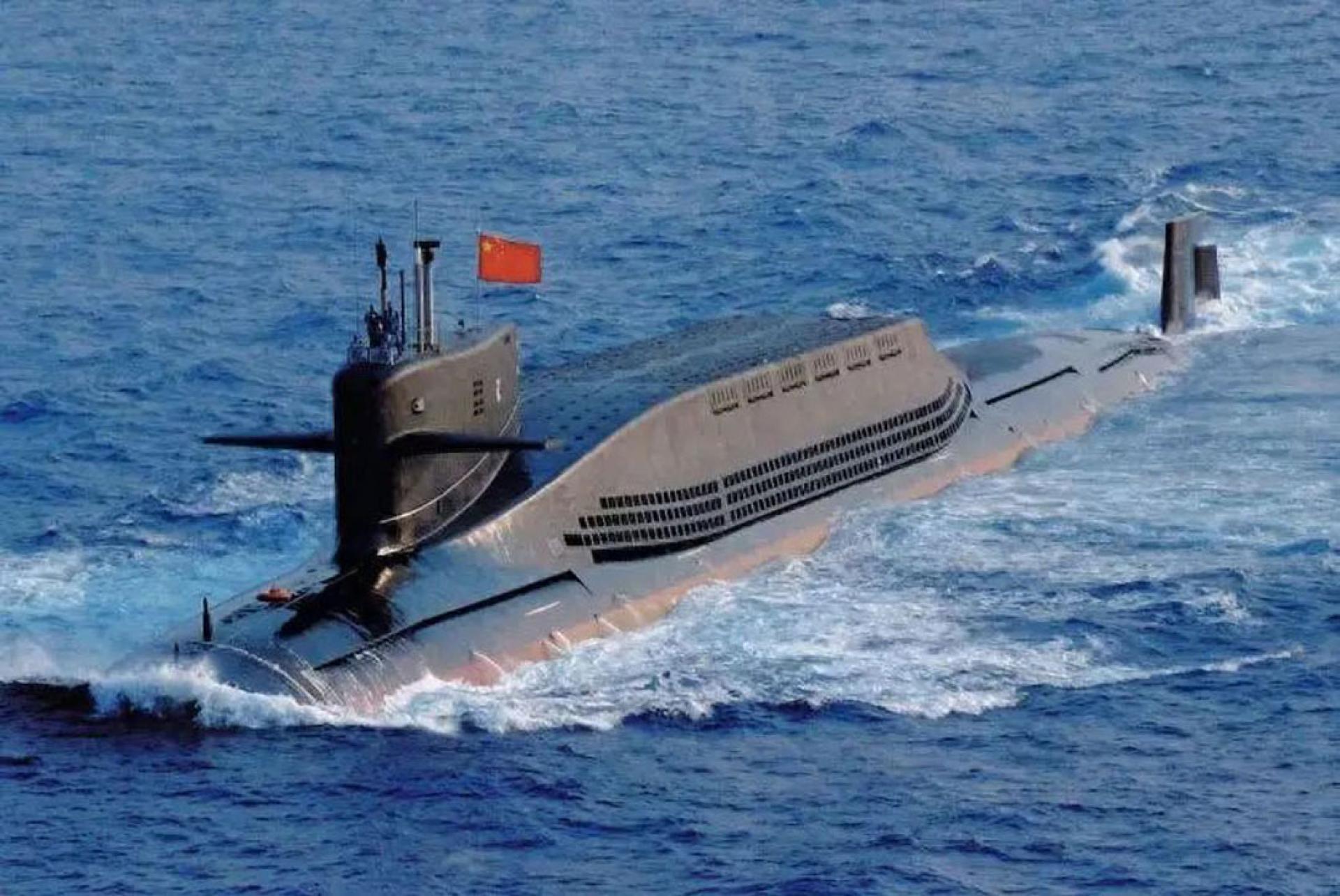 中国核潜艇。（档案照）