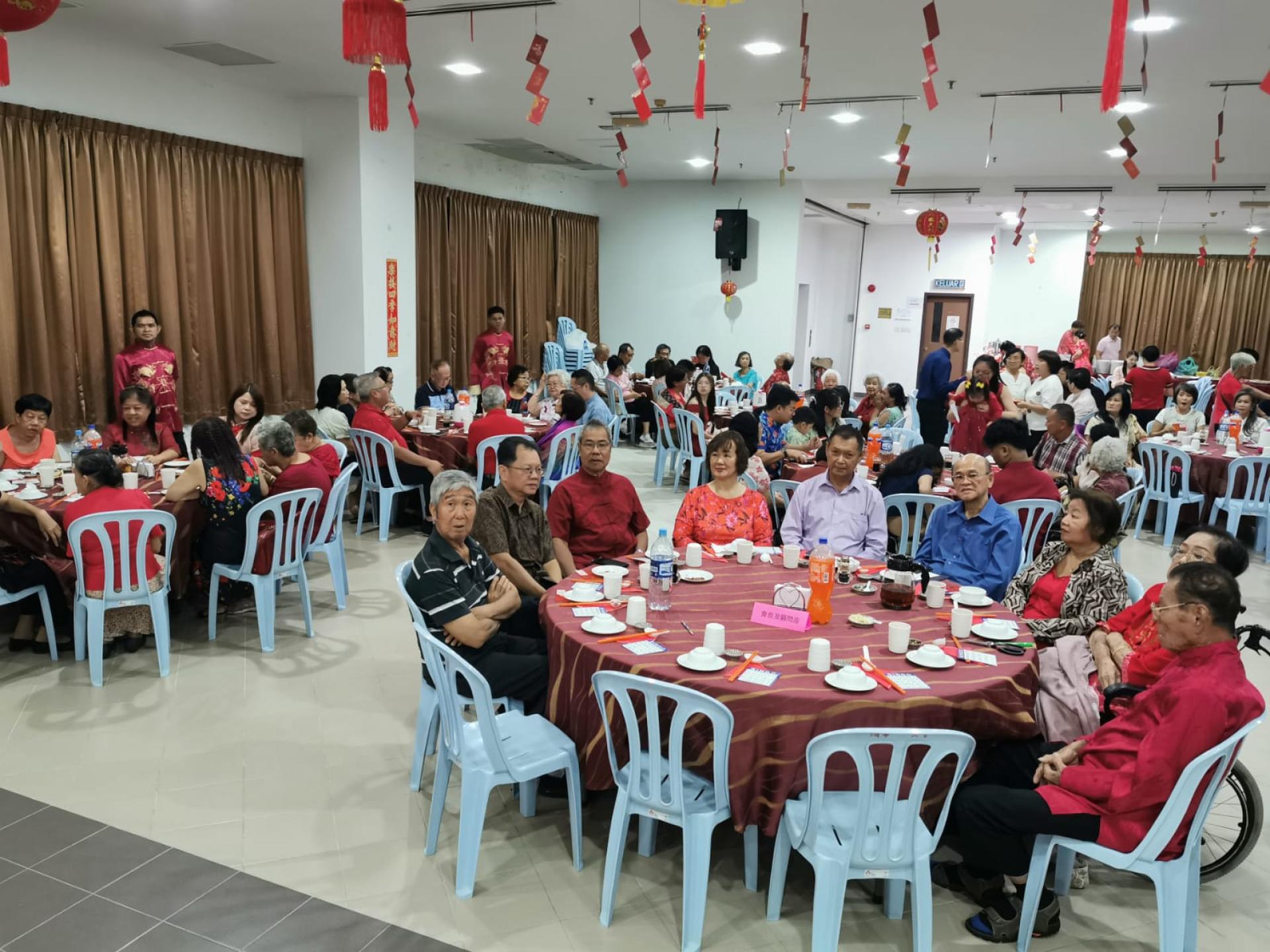 海南公会新春团拜会场