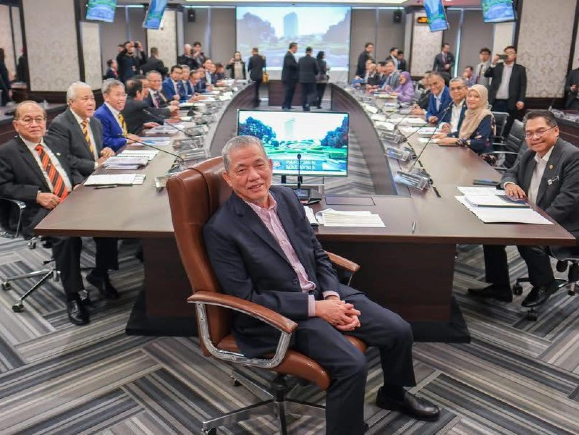 副首相拿督阿玛法迪拉尤索主持1963年马来西亚协议执行行动理事会（MTPMA63）下的技术委员会会议。