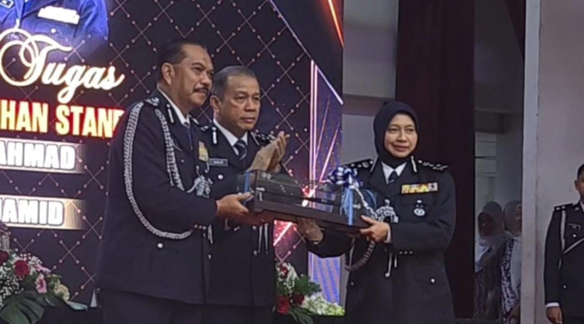 全国警察防范罪案及社区安全局副总监（警务与社区警务）拿督艾达，擢升为全国警察廉正局总监。