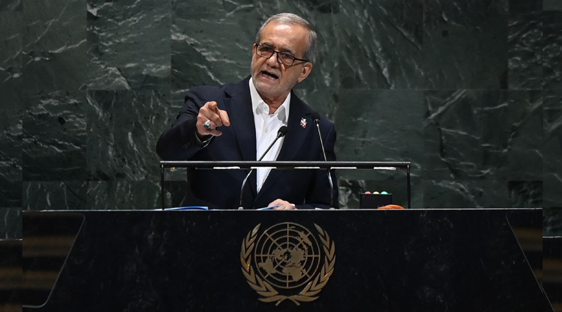 伊朗总统佩泽希齐扬。（档案照）