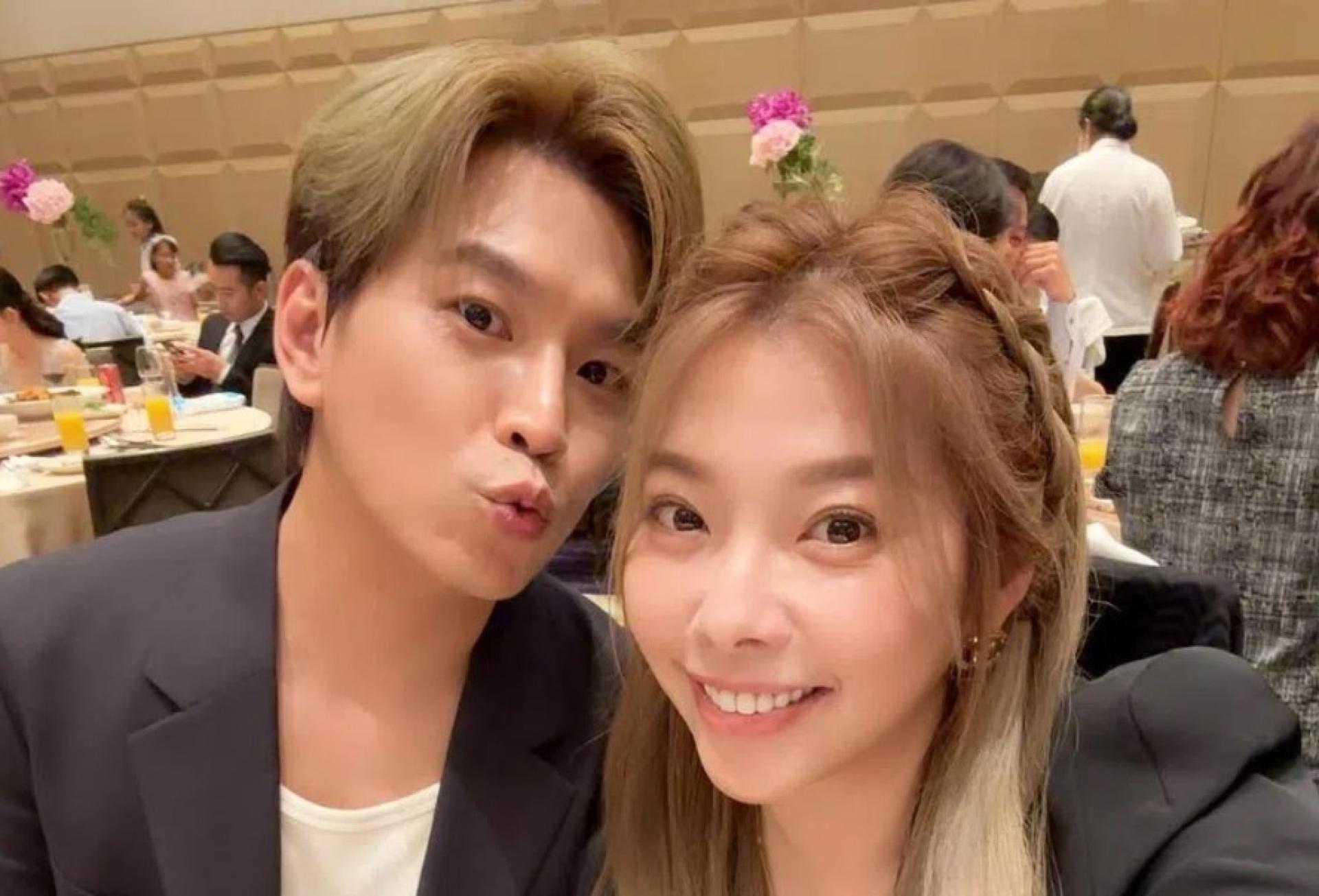 阿弟萧景鸿的老婆Mei（右）为女儿被恶意批评抱不平。