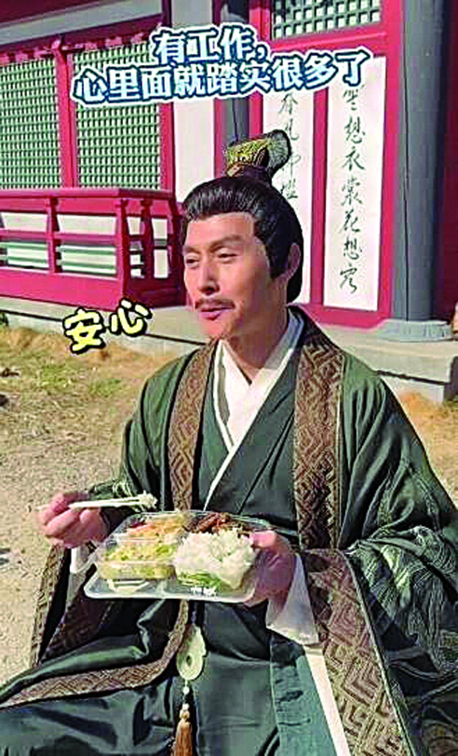 张国强这两年到中国发展，近日拍片表示：“有工作，心里就踏实很多了。”