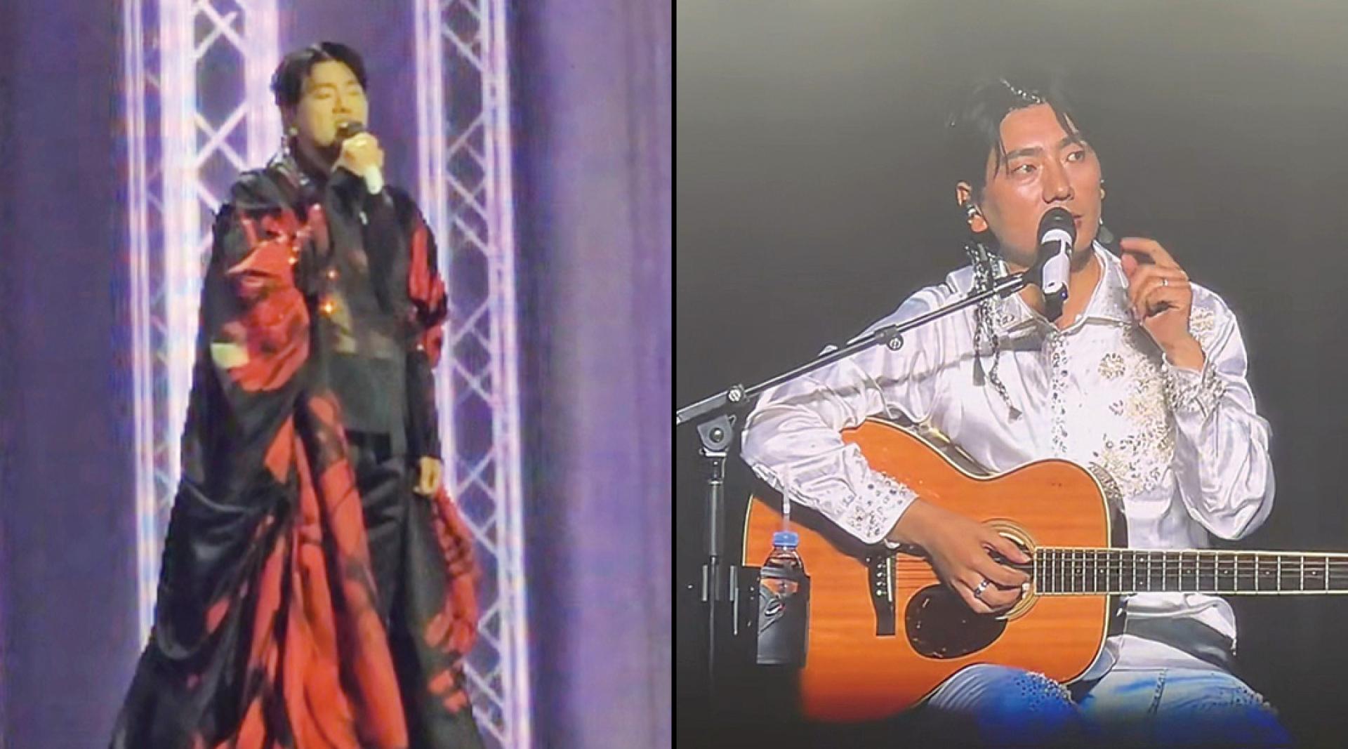 海来阿木8日晚在武吉加里尔亚通体育馆开唱，以《点歌的人》掀起全场热情；在演唱《你的万水千山》、《别知己》、《三生三幸》等多首经典曲目，引发全场大合唱。