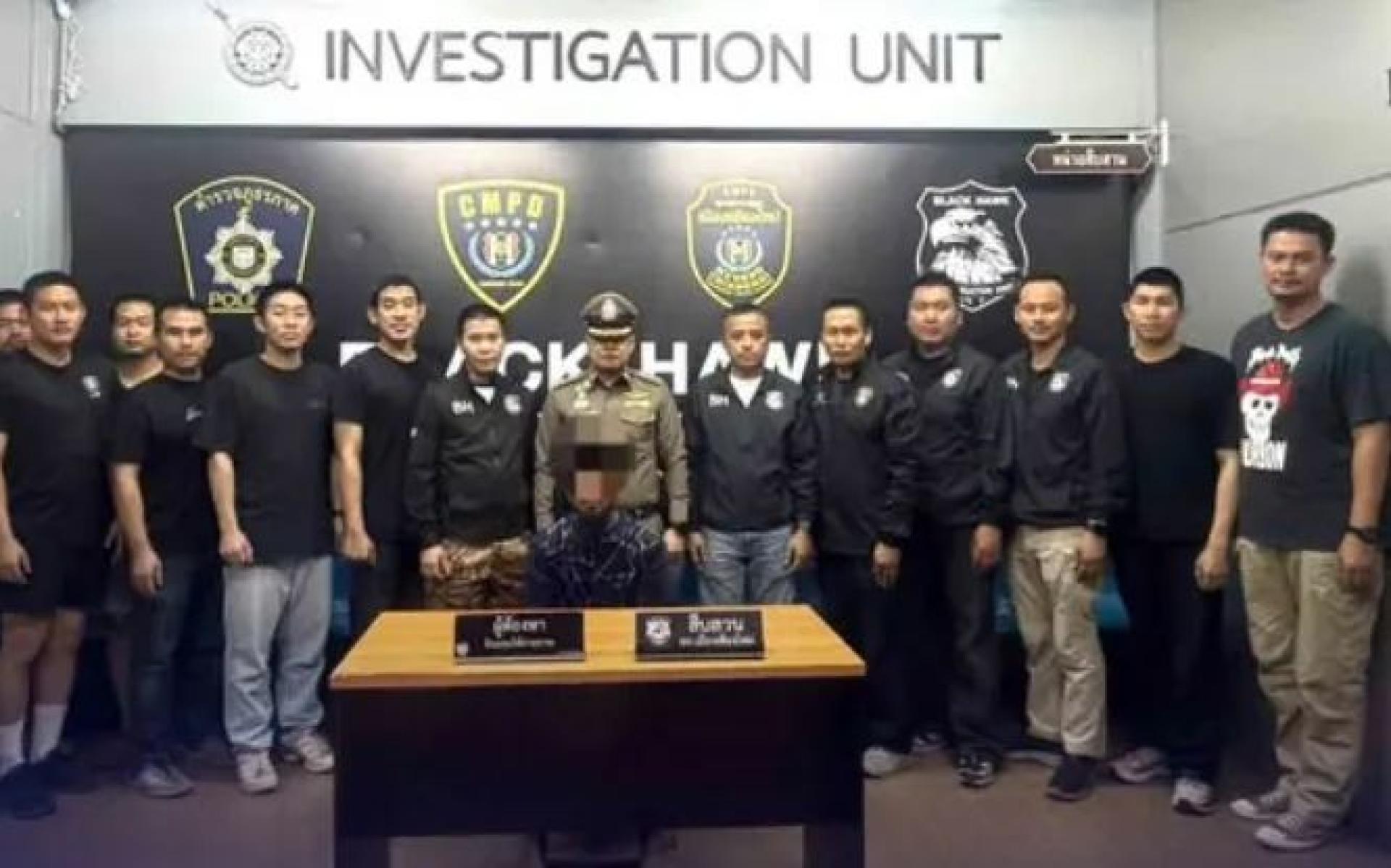 泰国警方神速破案，逮捕嫌犯。