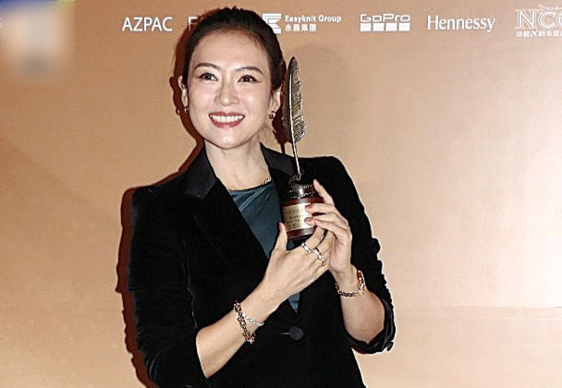 章子怡夺年度最佳电影角色。