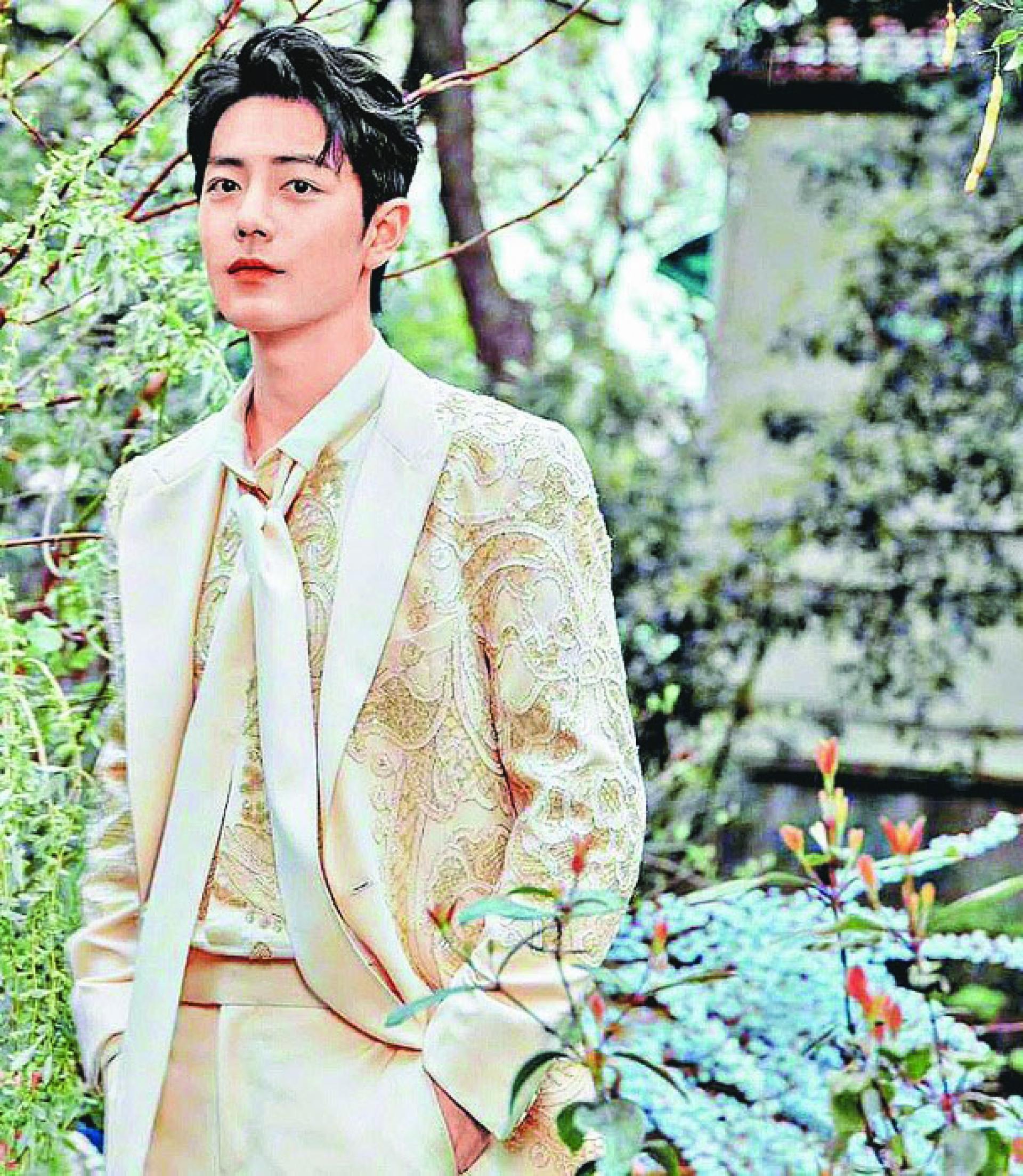 肖战人气高踞不下。