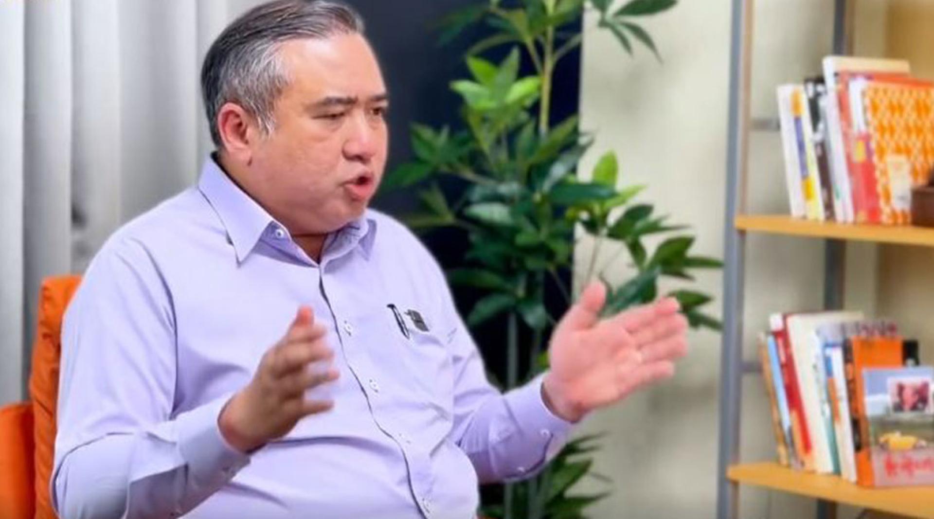 陆兆福：党领导层不应影响代表在7月12日代表大会的投票方向，党员必须以少数服从多数遵守代表大会的结果。（图取自关键陆点）