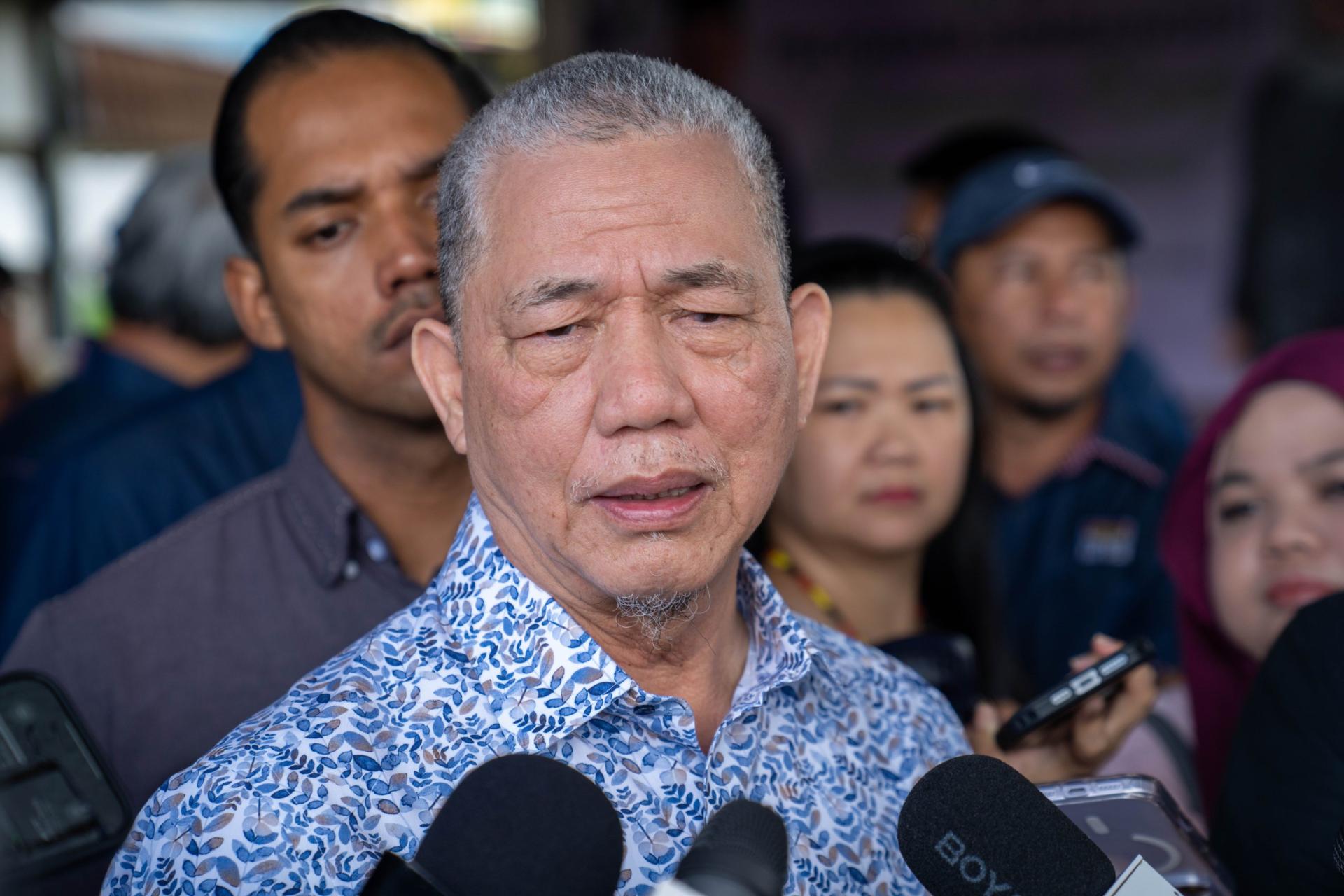 副首相拿督阿玛法迪拉尤索受访一瞥。