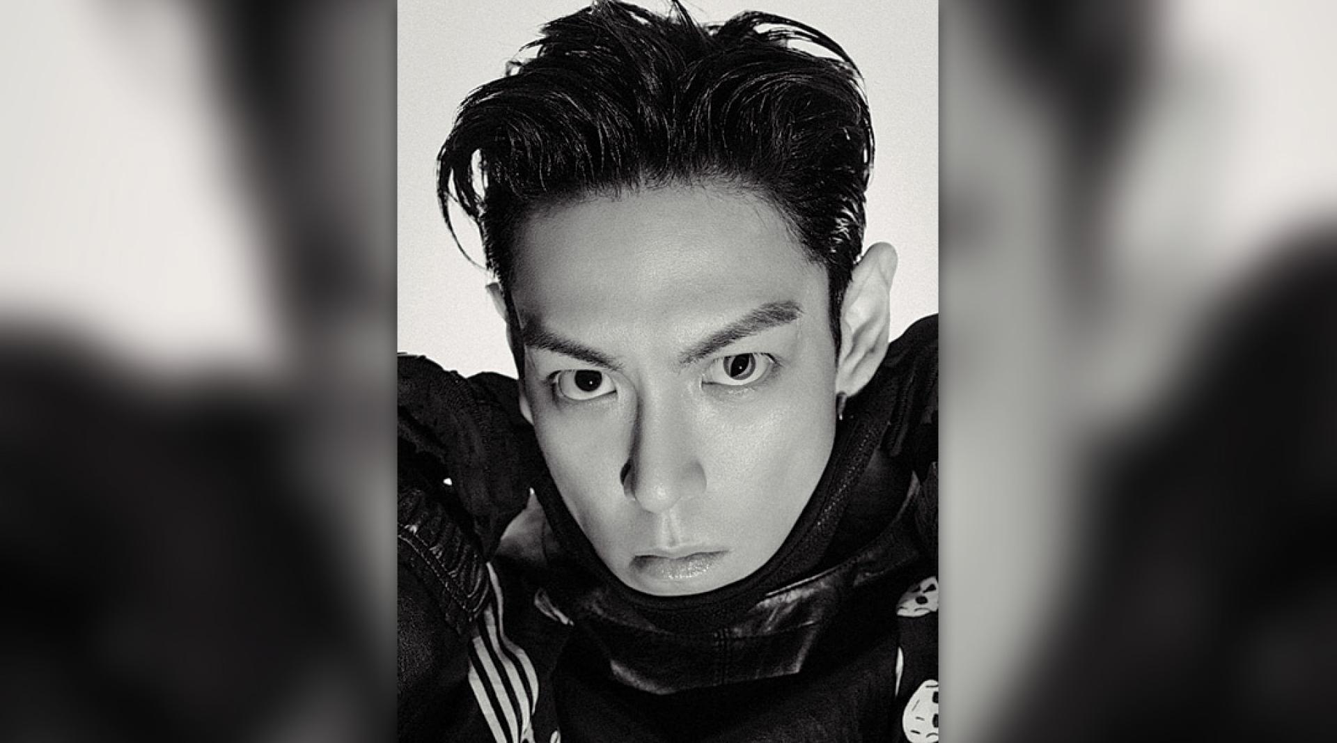 T.O.P分享黑白预告照，暗示复出日期将至。