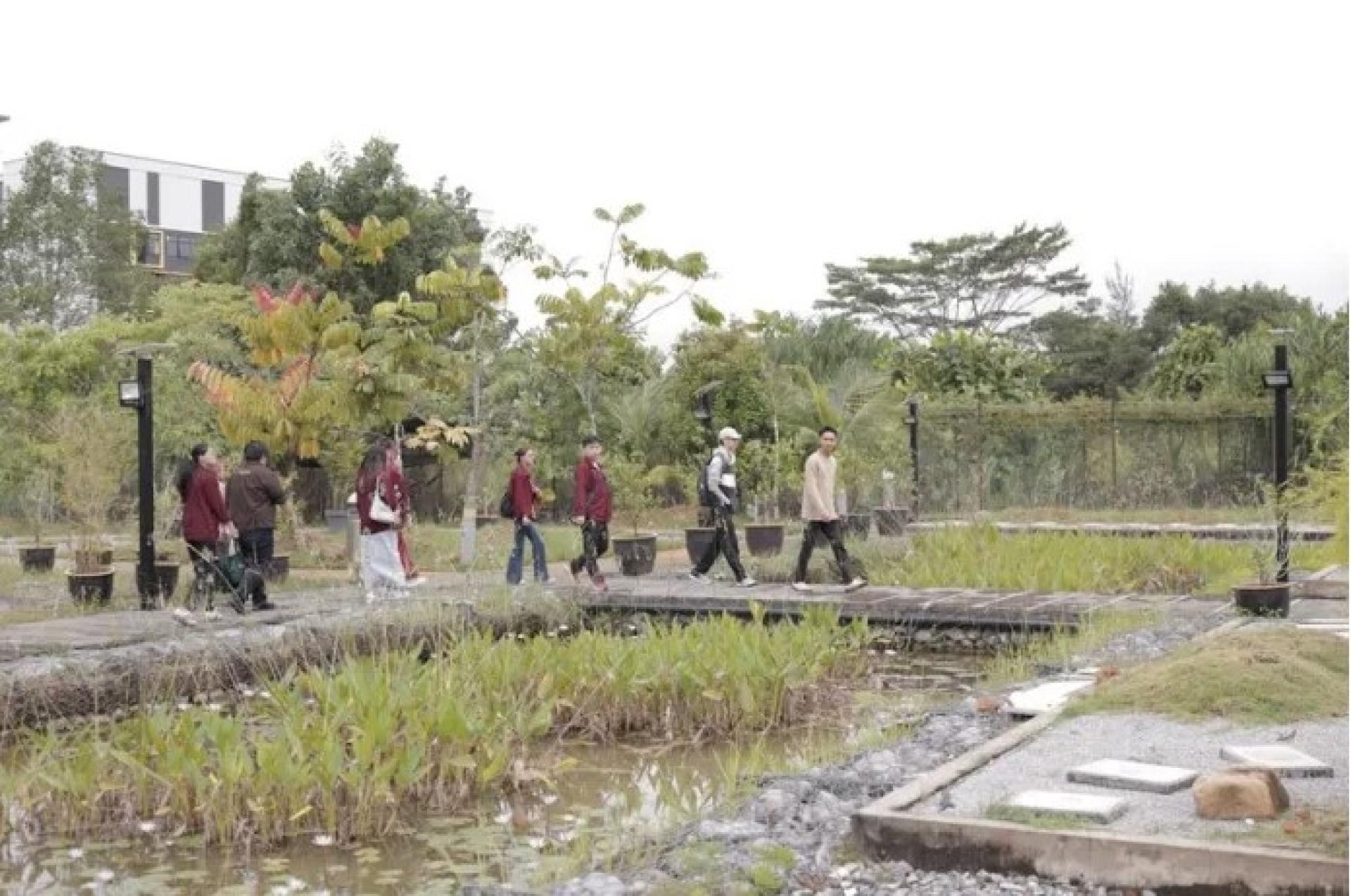 沙巴艺术学院学生于2026年3月16日参观TEGAS数码村。图片：TEGAS数码村