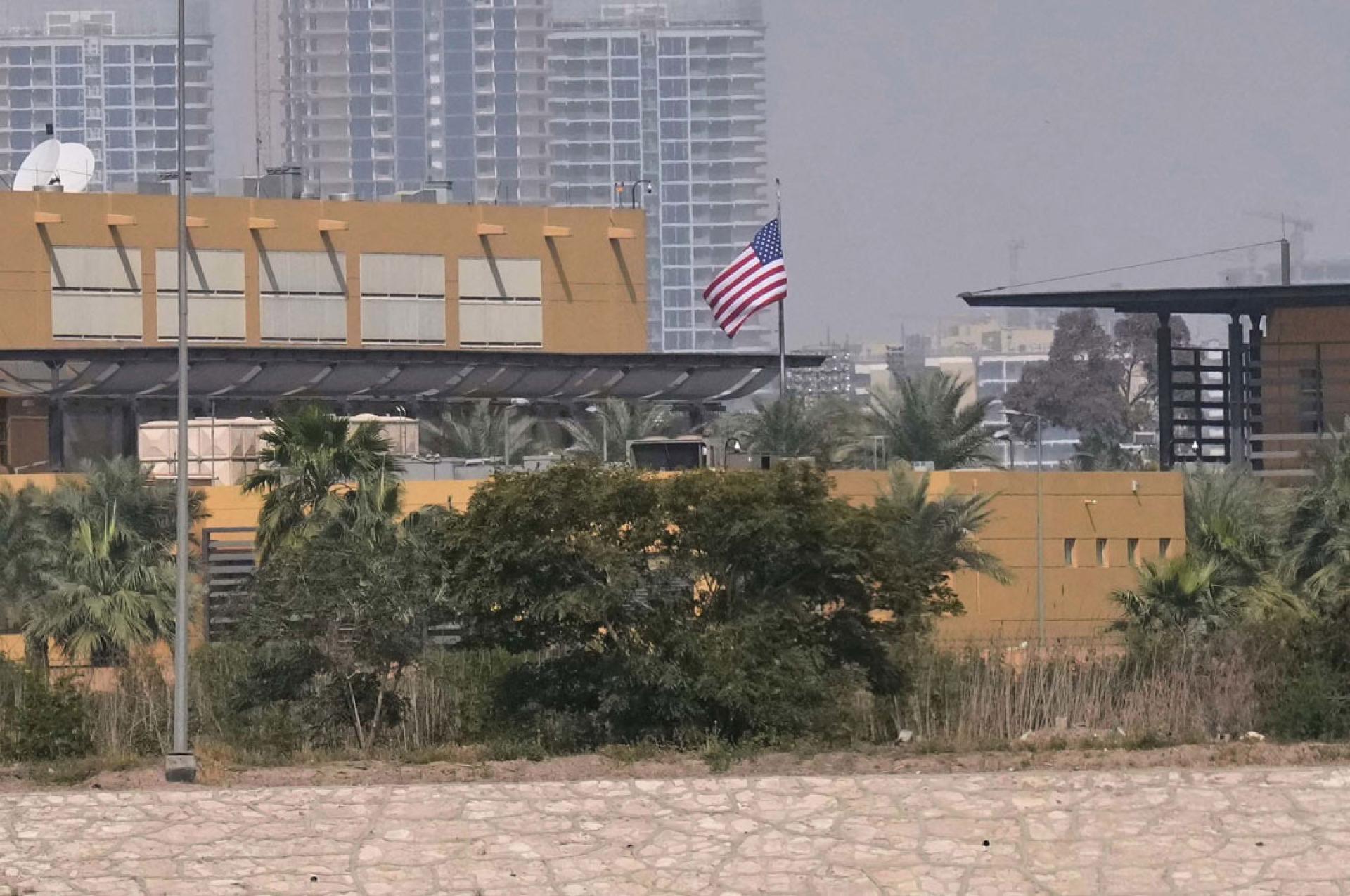 美驻伊拉克大使馆