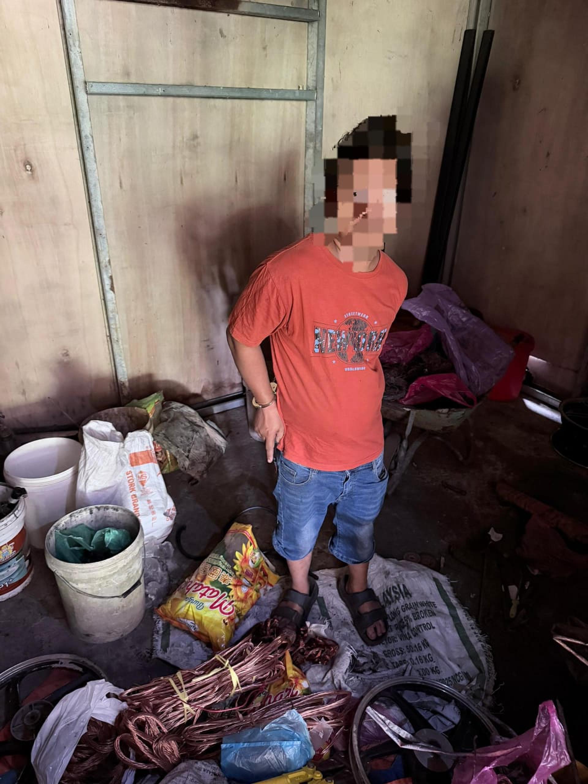 其中遭逮捕嫌犯。