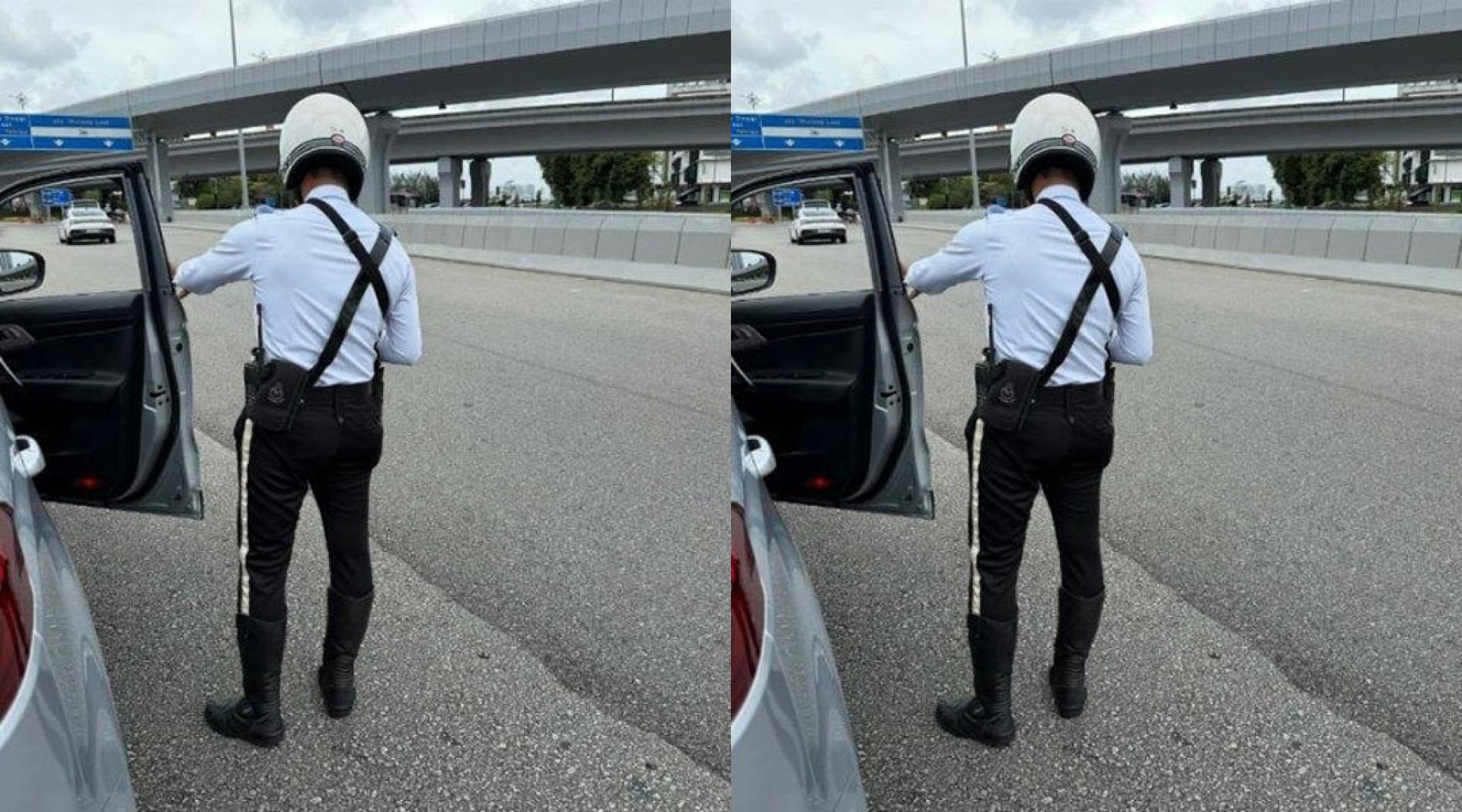 网传交警“索贿”引起热议，警方证实接到有关交警反驳的报案，目前从诽谤和滥用网络角度调查。