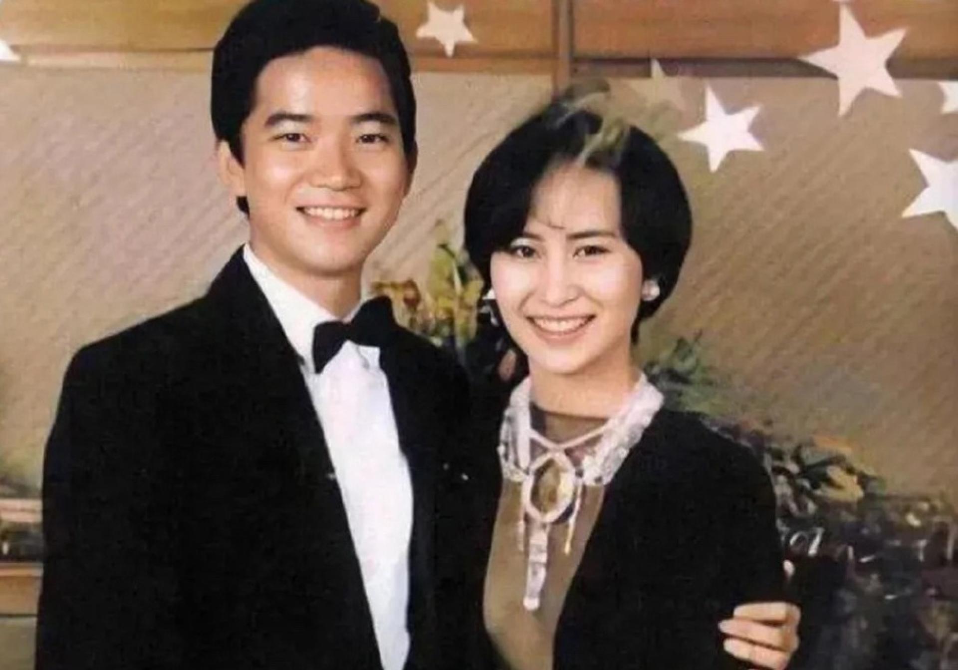 陈百强和赌王千金何超琼。