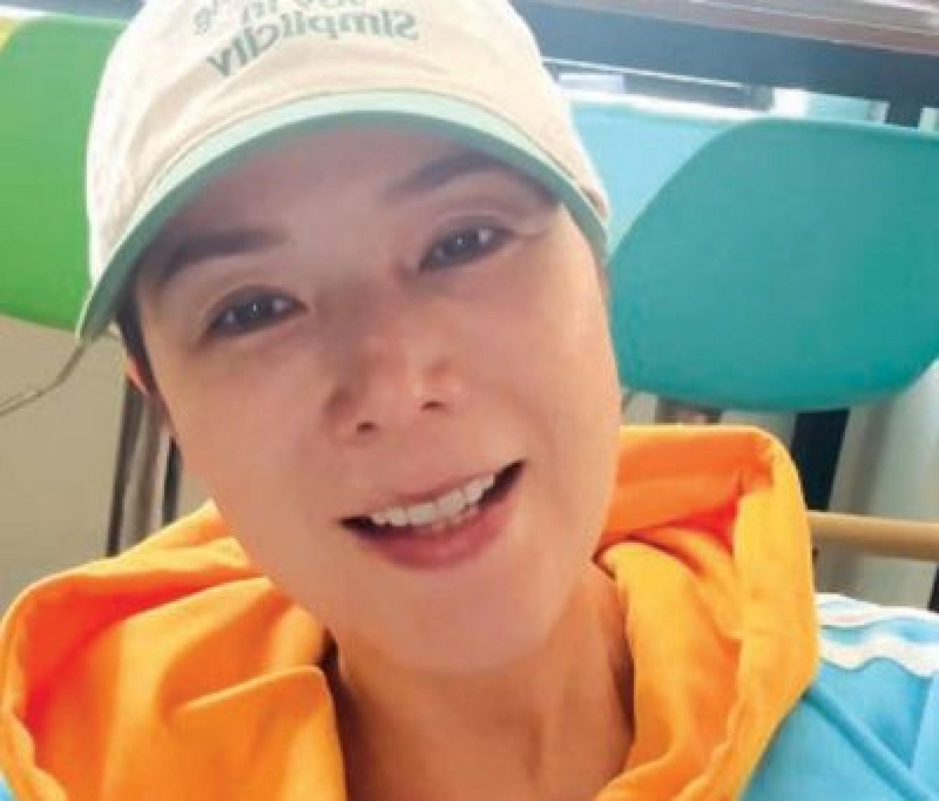 吴文忻努力抗癌。